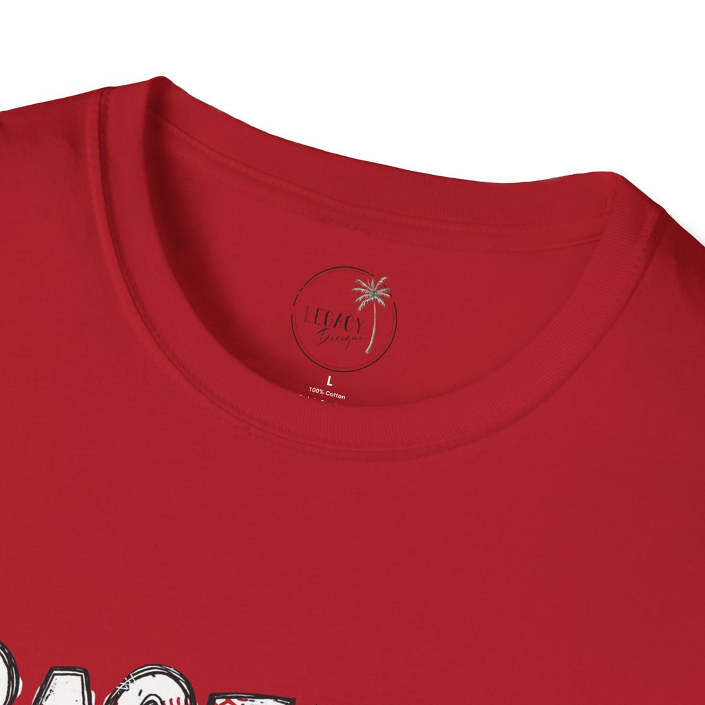 Baseball Mom T-Shirt | Baseball Ball Graphic, Mom Lettering