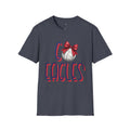 Go Eagles Volleyball with Red Bow T-Shirt | Go Eagles