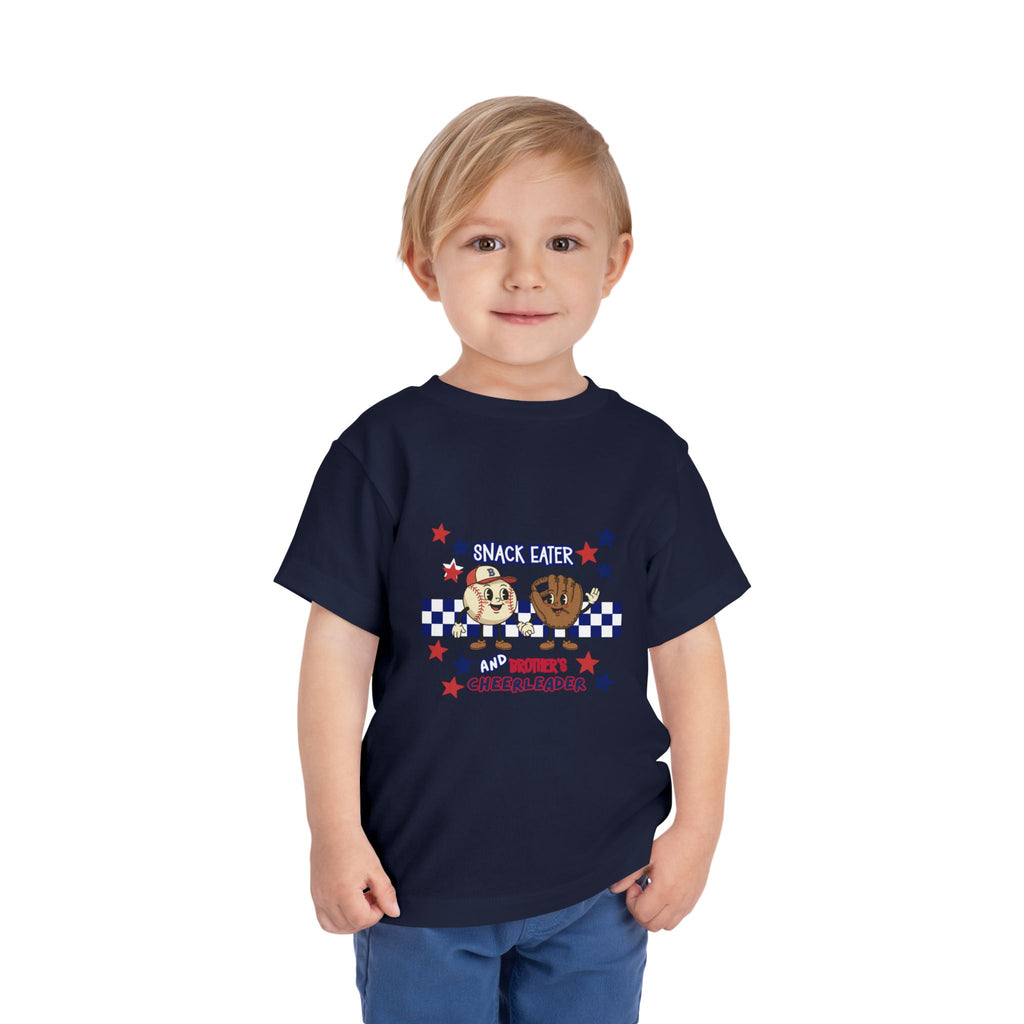 'Snack Eater’ Baseball Shirt —Toddler Tee