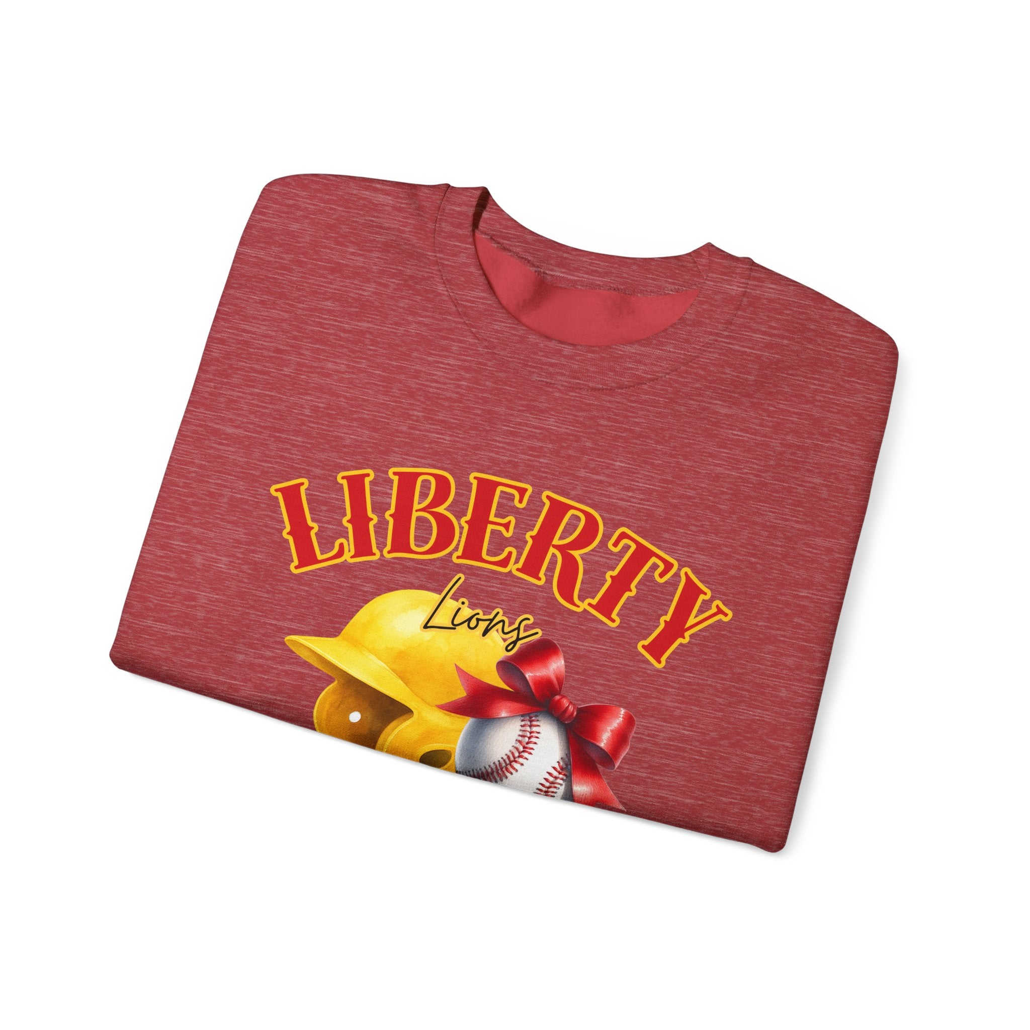 Liberty Highschool Baseball Unisex Heavy Blend™ Crewneck Sweatshirt