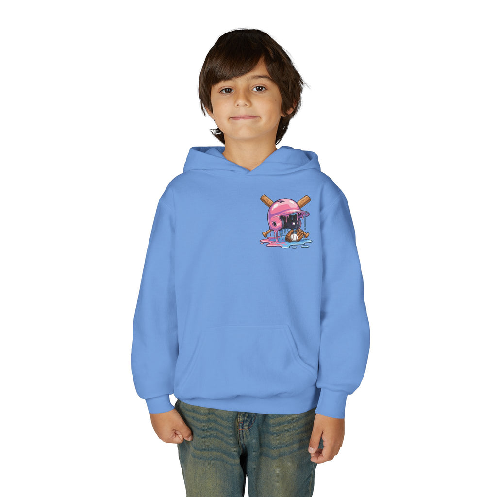 Respect the Drip Baseball Hoodie | Dripping Baseball Helmet Design