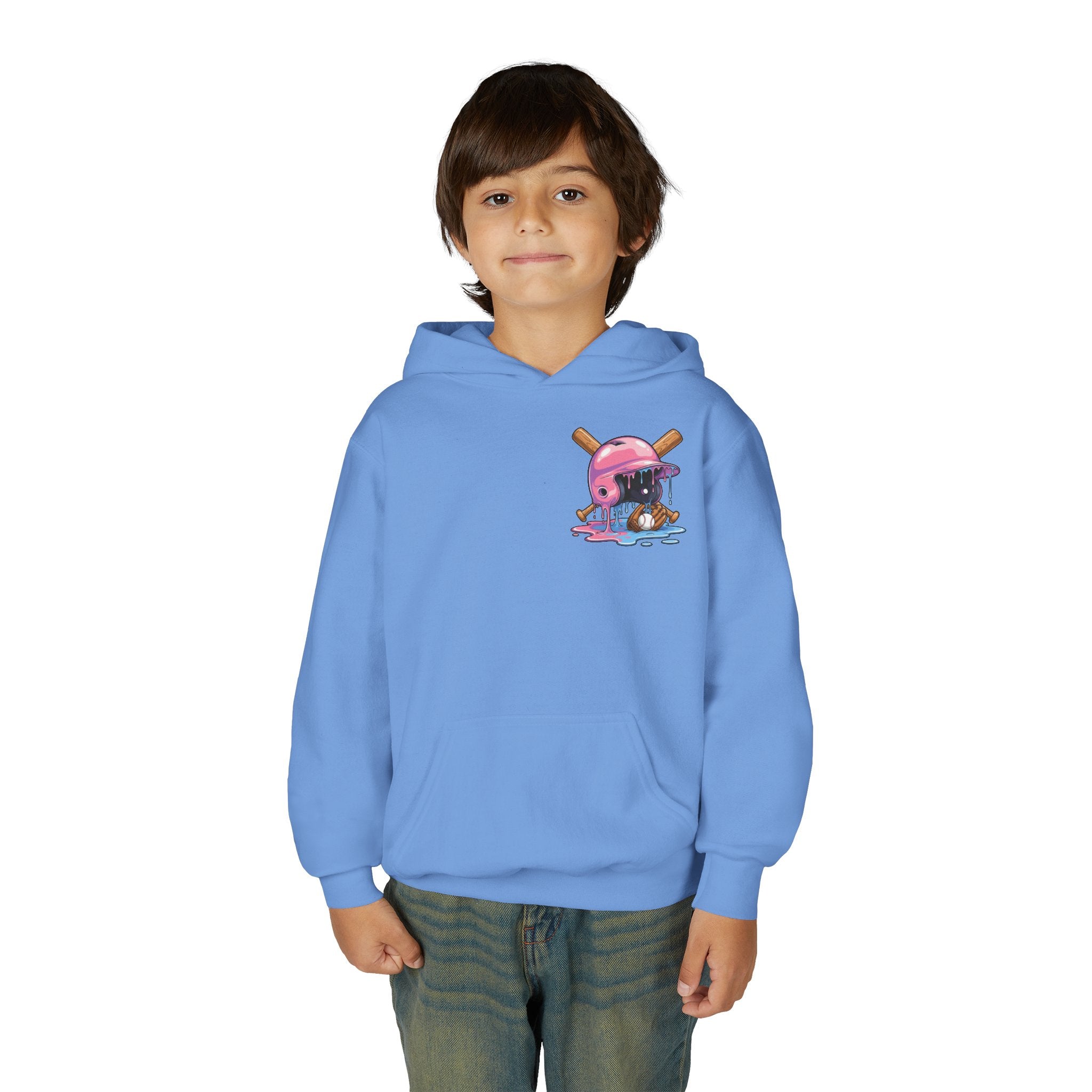 Respect the Drip Baseball Hoodie | Dripping Baseball Helmet Design