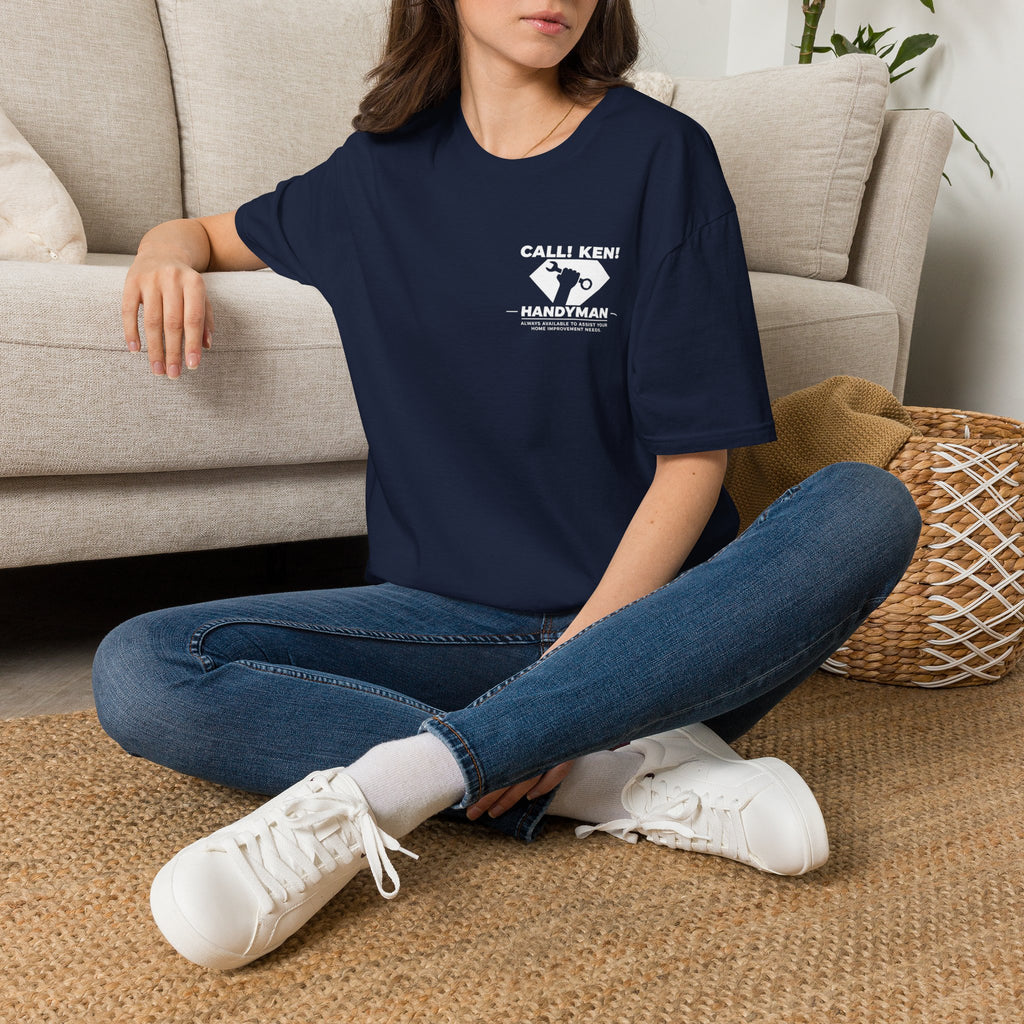 Call Ken! Handyman T-Shirt | Wrench Logo, Retro Trade Shirt