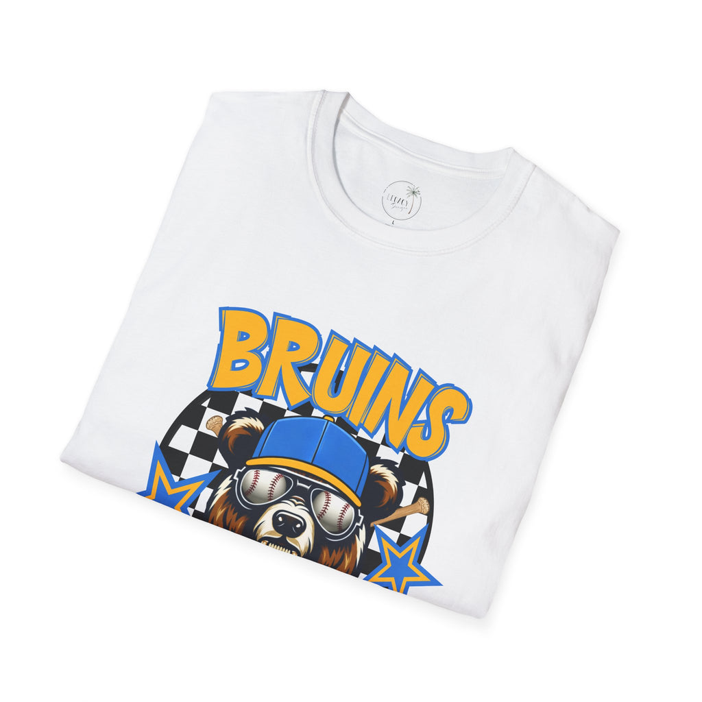 Bruins Bear Baseball T-Shirt | Vintage Mascot, Baseball Bats