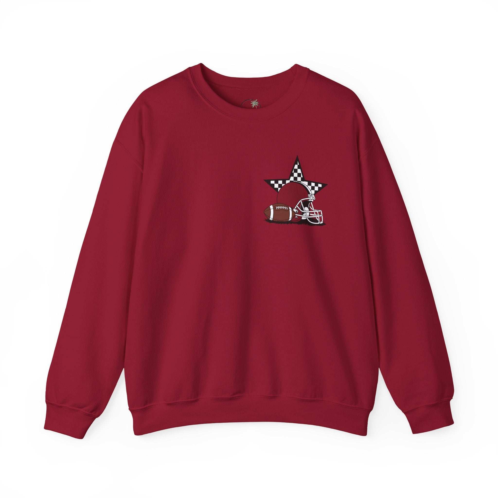 My Favorite Player Calls Me Mom Crewneck Sweatshirt, Family Sweatshirt, Sports Mom Gift, Football Sweatshirt, Unisex Casual Wear