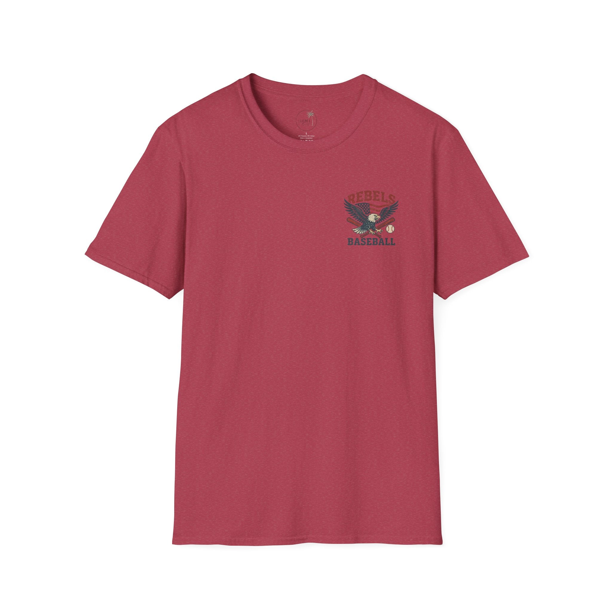 Rebels Eagle Baseball T-Shirt | Vintage Sports Team Shirt