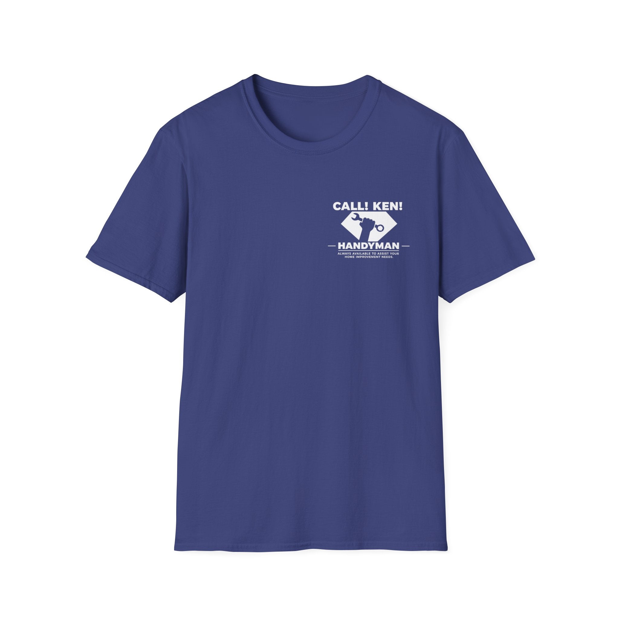 Call Ken! Handyman T-Shirt | Wrench Logo, Retro Trade Shirt