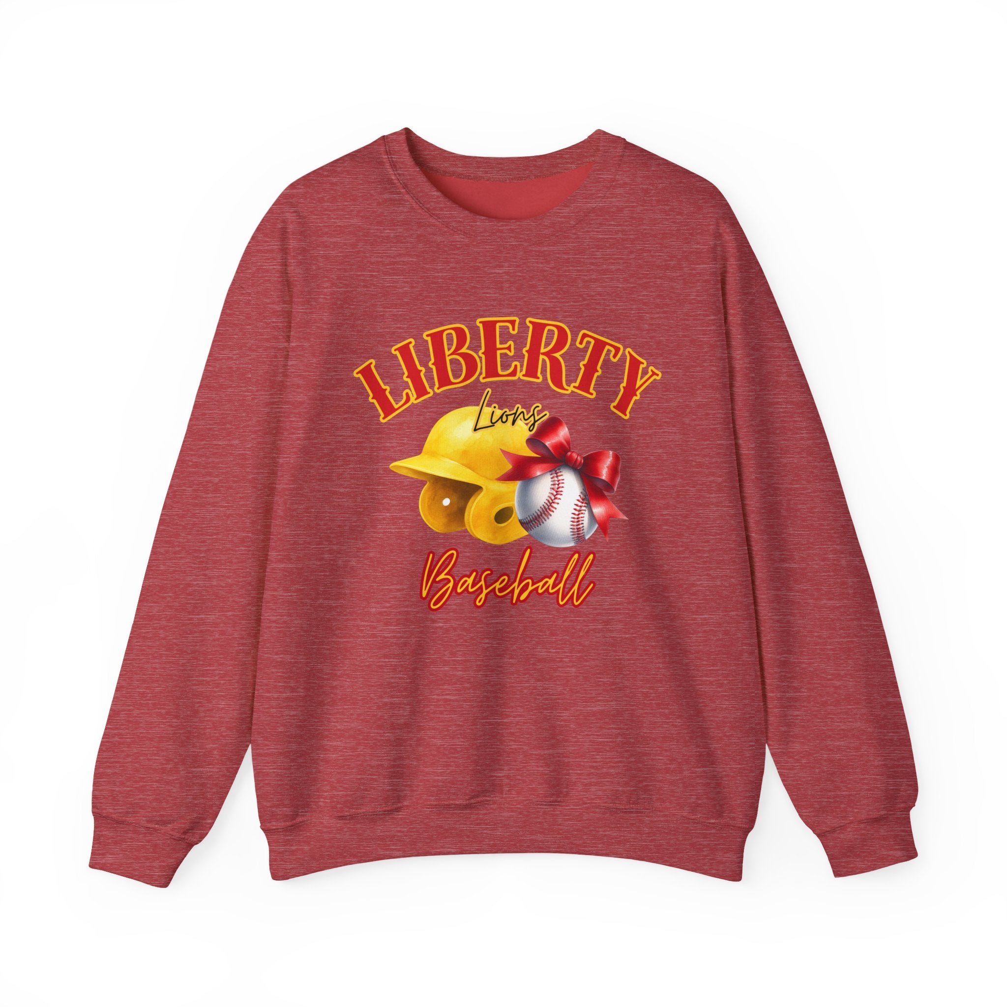 Liberty Highschool Baseball Unisex Heavy Blend™ Crewneck Sweatshirt