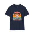 Sunset Baseball Palm Trees T-Shirt | Sunsets & Strikeouts Vintage Sunset Baseball Shirt