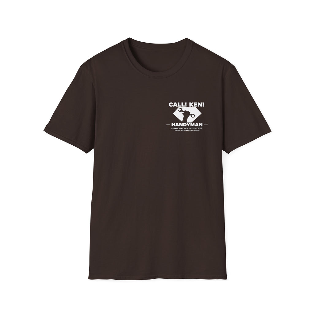 Call Ken! Handyman T-Shirt | Wrench Logo, Retro Trade Shirt