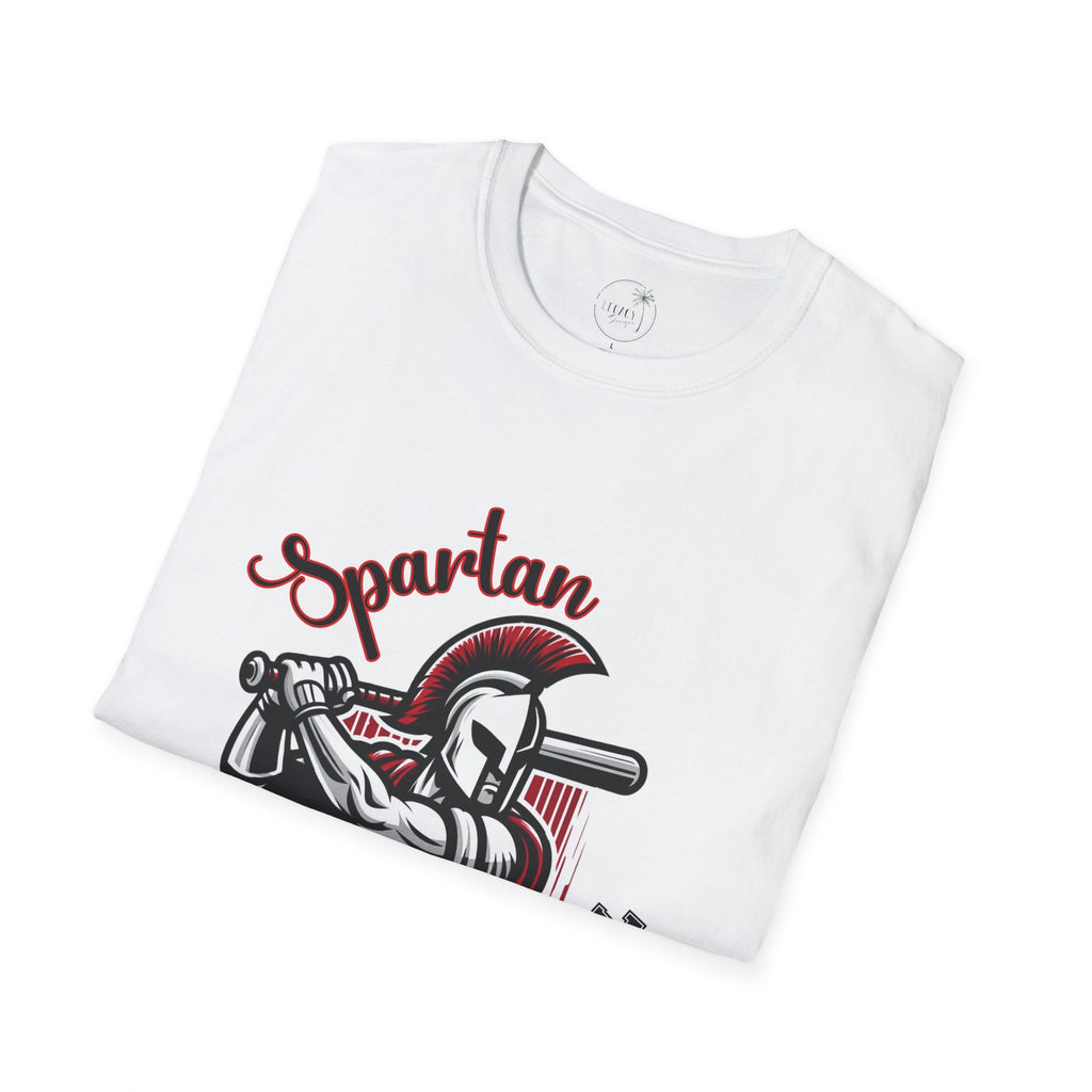 Spartan Baseball T-Shirt | Spartan Helmet Batter Sports Shirt