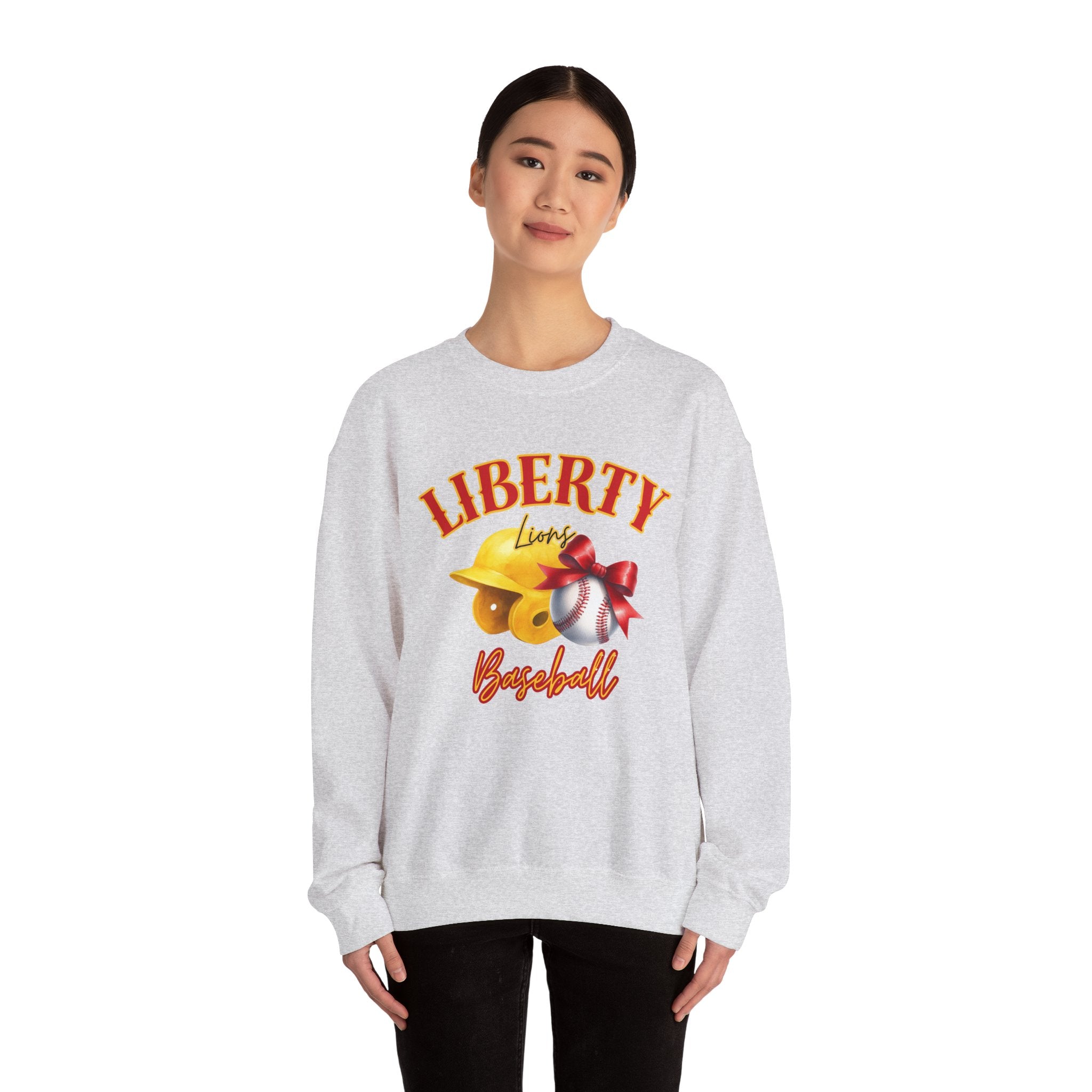 Liberty Highschool Baseball Unisex Heavy Blend™ Crewneck Sweatshirt