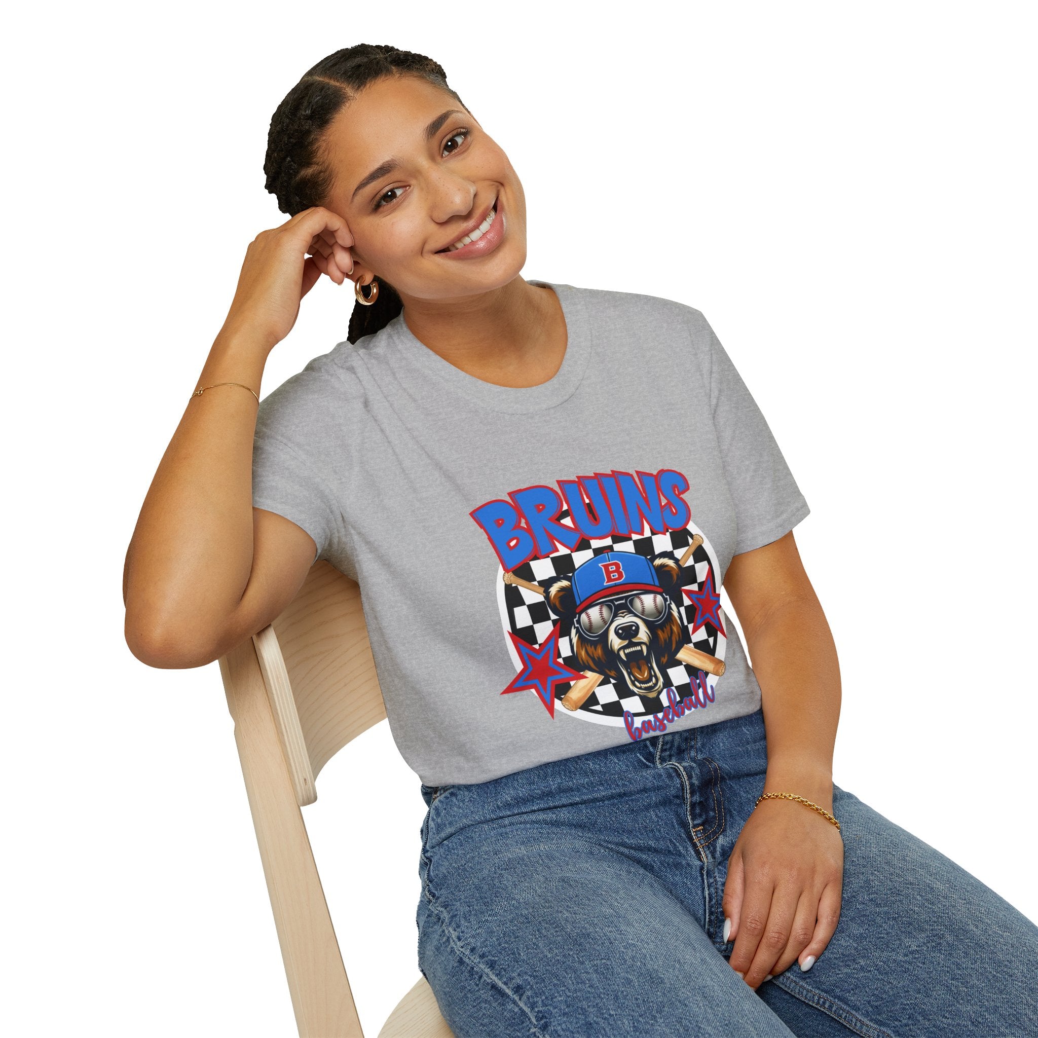 Bruins Baseball Graphic T-Shirt | Racing Flag, Baseball Bats