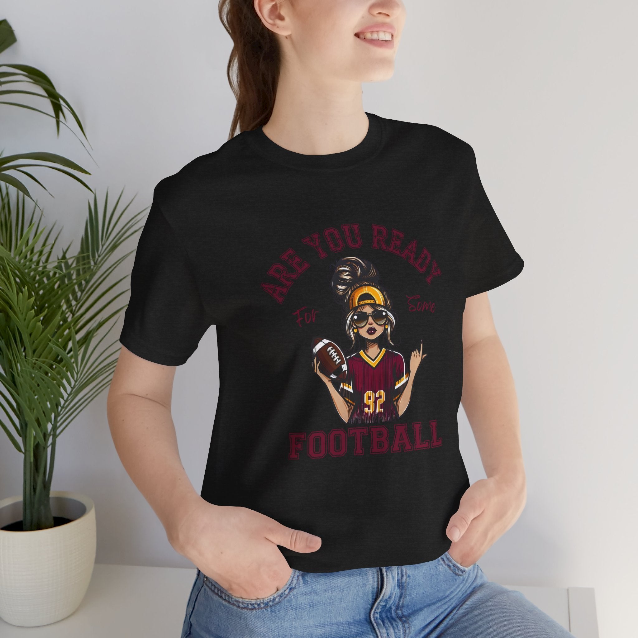 Football Vibes - Are You Ready for Football, Game Day Shirt, Sports Fan Apparel, Football Season Gear, Gift for Sports Lovers