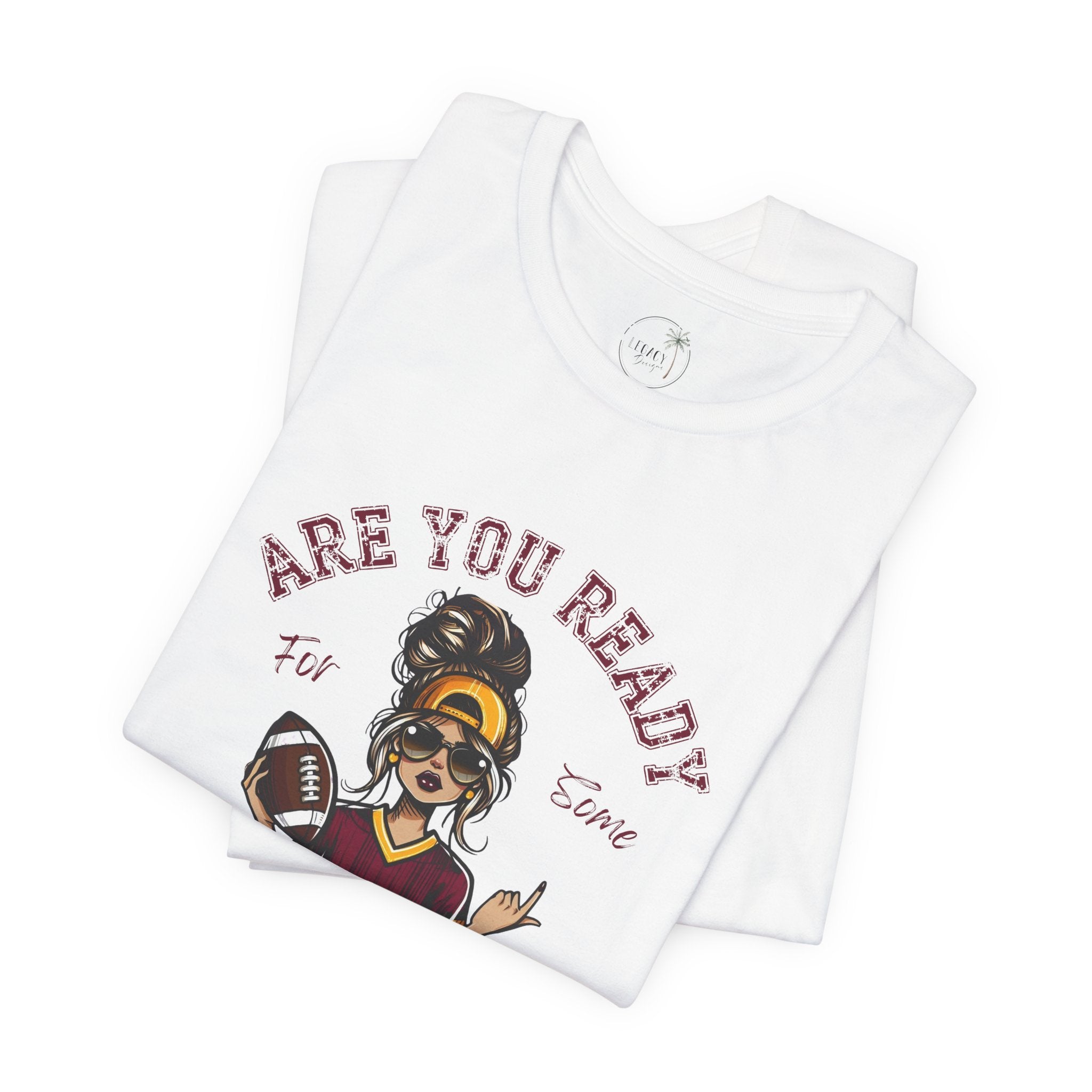 Football Vibes - Are You Ready for Football, Game Day Shirt, Sports Fan Apparel, Football Season Gear, Gift for Sports Lovers