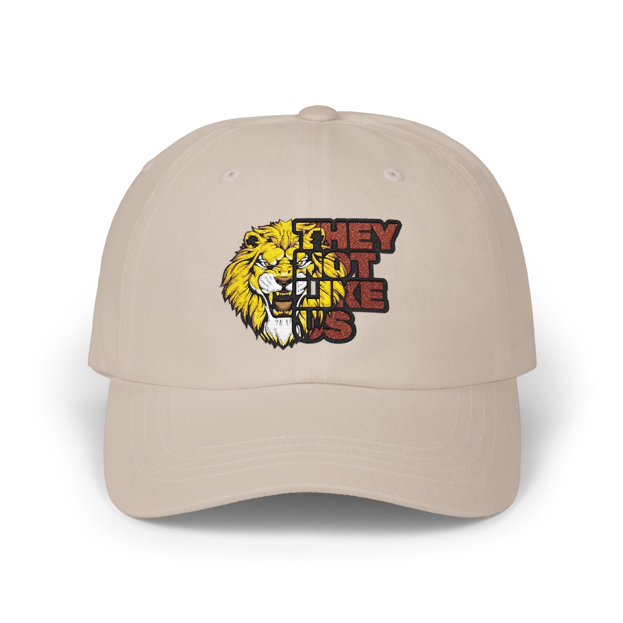Lion Pride Embroidered Classic Dad CapBold Streetwear Baseball Cap