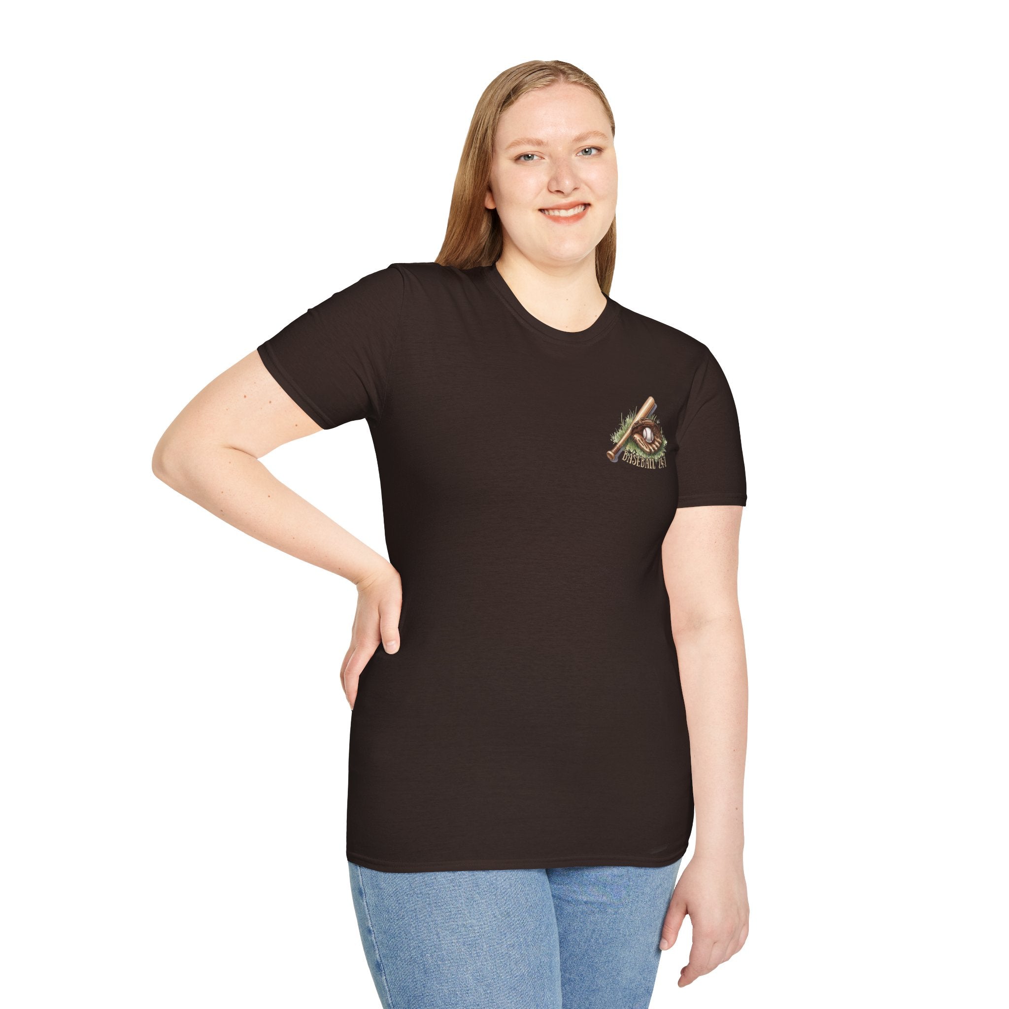 Raised on the Diamond T-Shirt | Baseball Vintage Photo Tee Retro Baseball tee