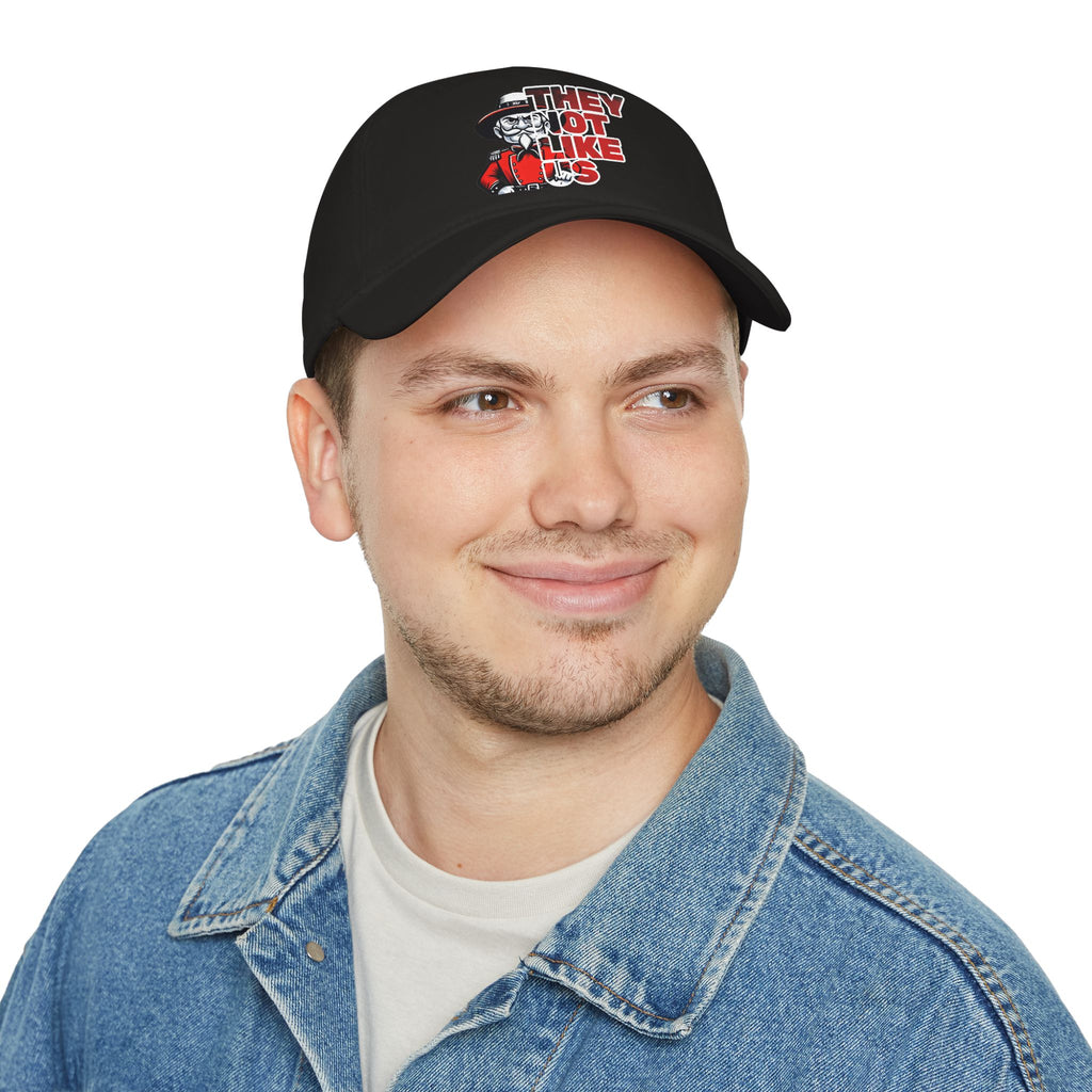 They Not Like Us Rebel Hat Bold Graphic Cap, Unisex Rebel Baseball Hat,  Low Profile Baseball Cap, Sports, Gift for Him/Her