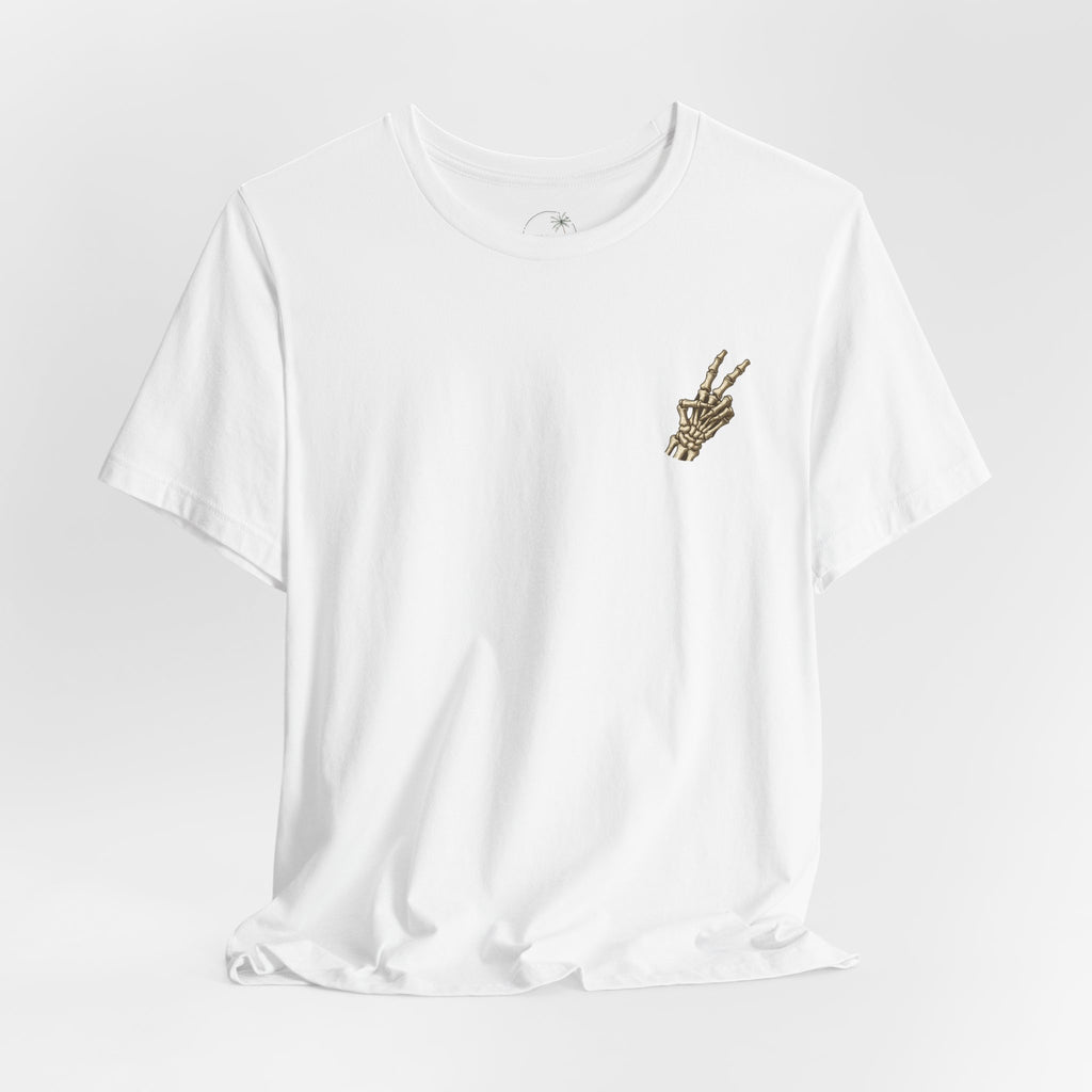 Doing Dad Shit Funny Skeleton T-Shirt | Mens Graphic Tee | Dad Humor Shirt | On the Throne Toilet Tee Gift for Fathers