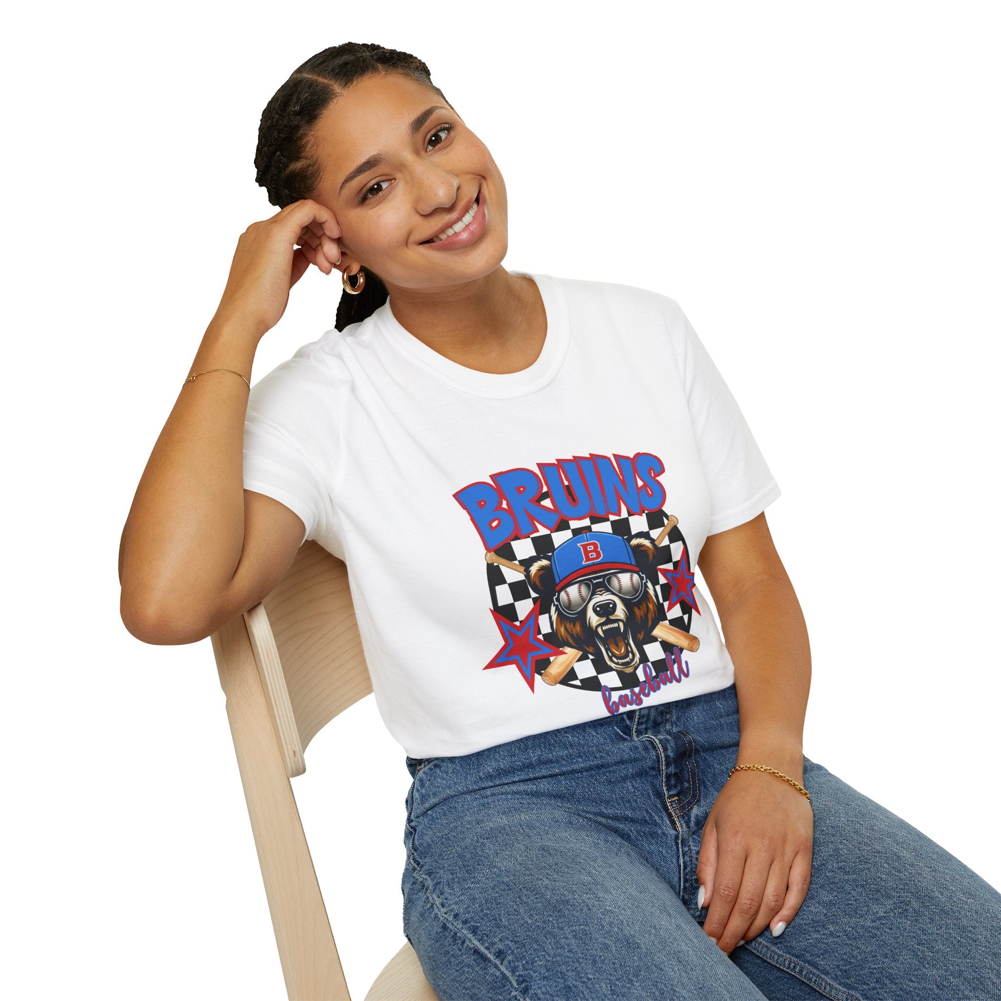 Bruins Baseball Graphic T-Shirt | Racing Flag, Baseball Bats
