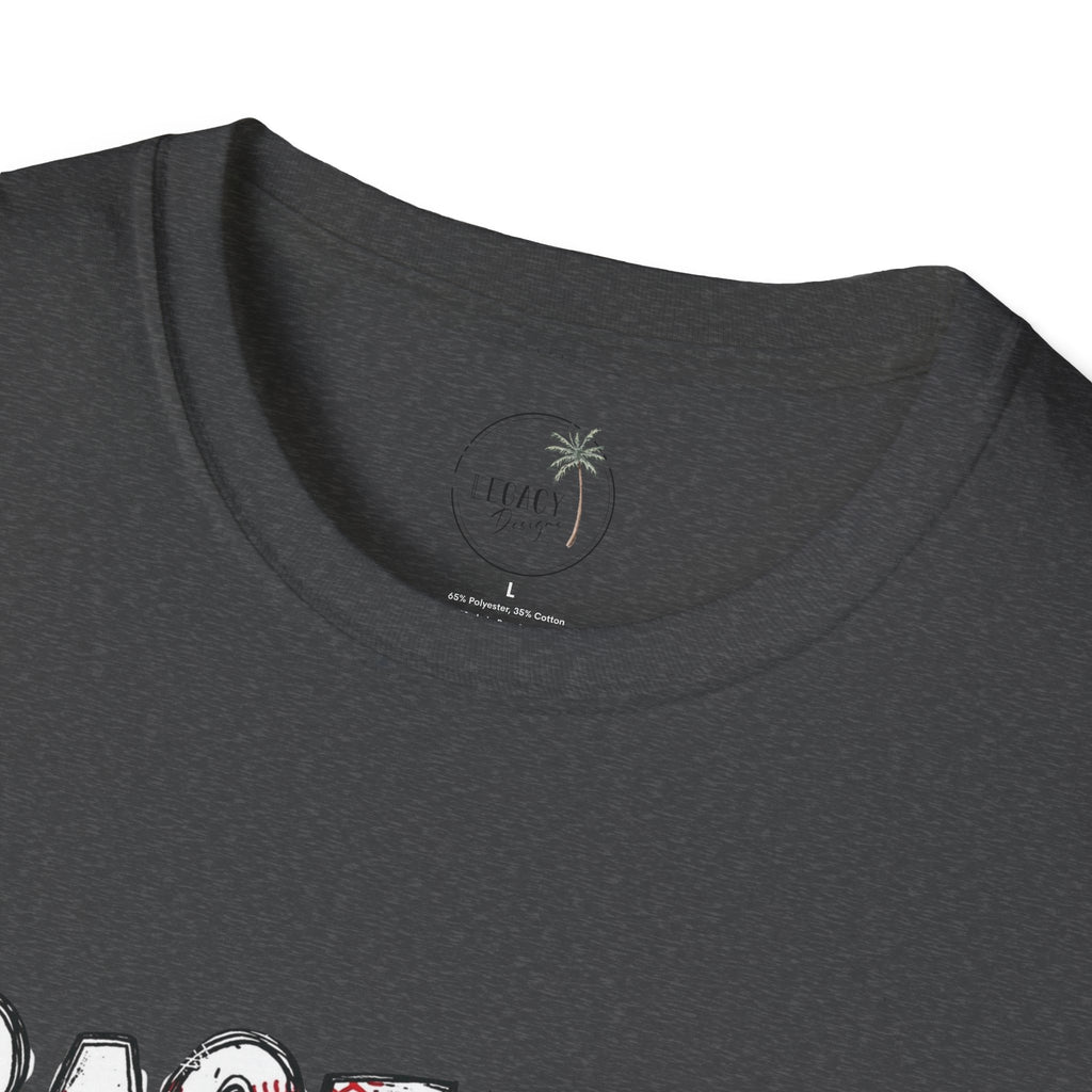 Baseball Mom T-Shirt | Baseball Ball Graphic, Mom Lettering