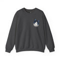 Falcons Freedom with Navy Bow Crewneck Sweatshirt