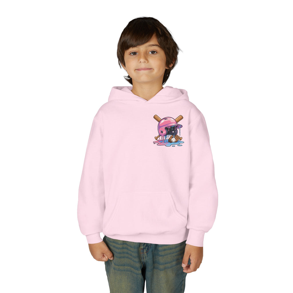 Respect the Drip Baseball Hoodie | Dripping Baseball Helmet Design