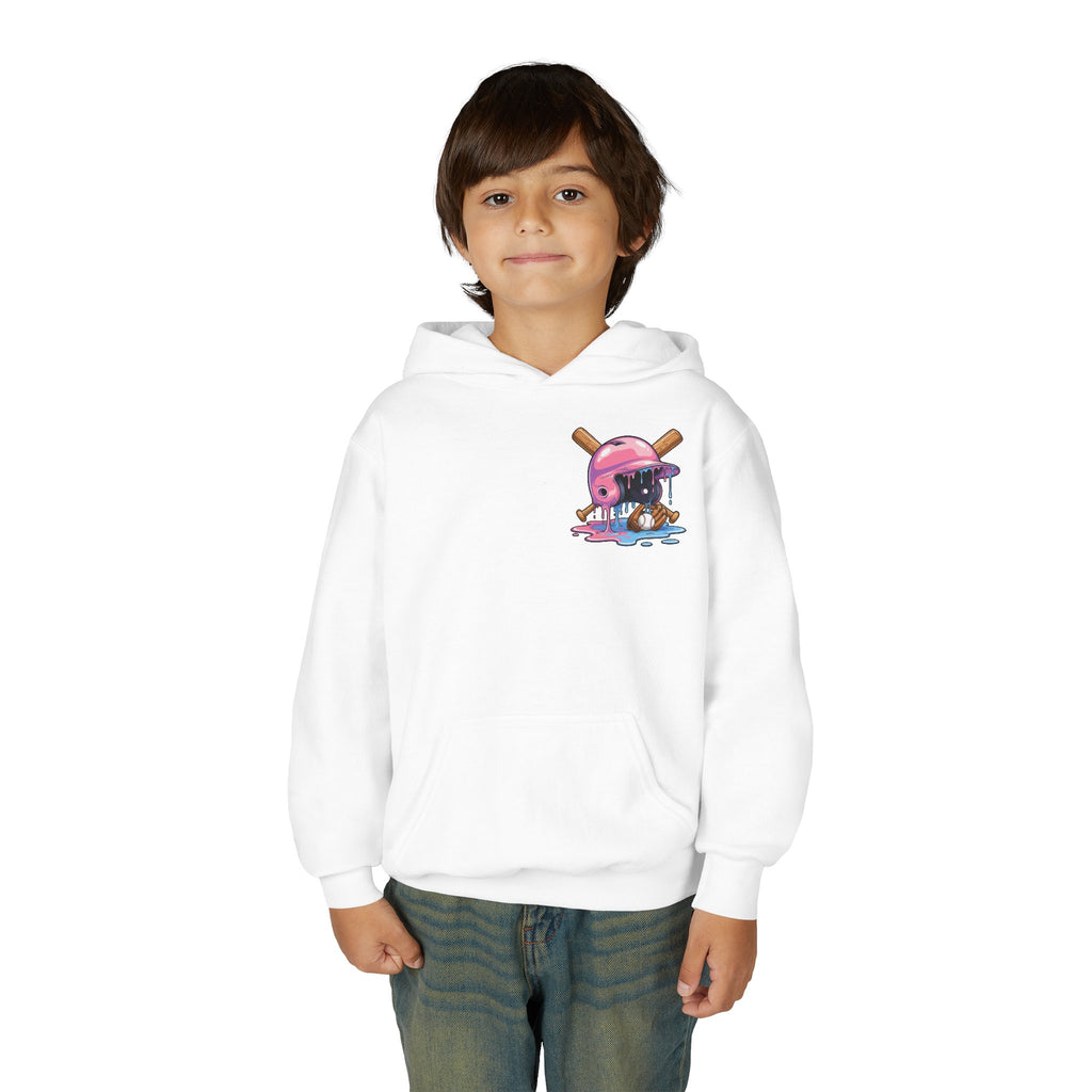 Respect the Drip Baseball Hoodie | Dripping Baseball Helmet Design