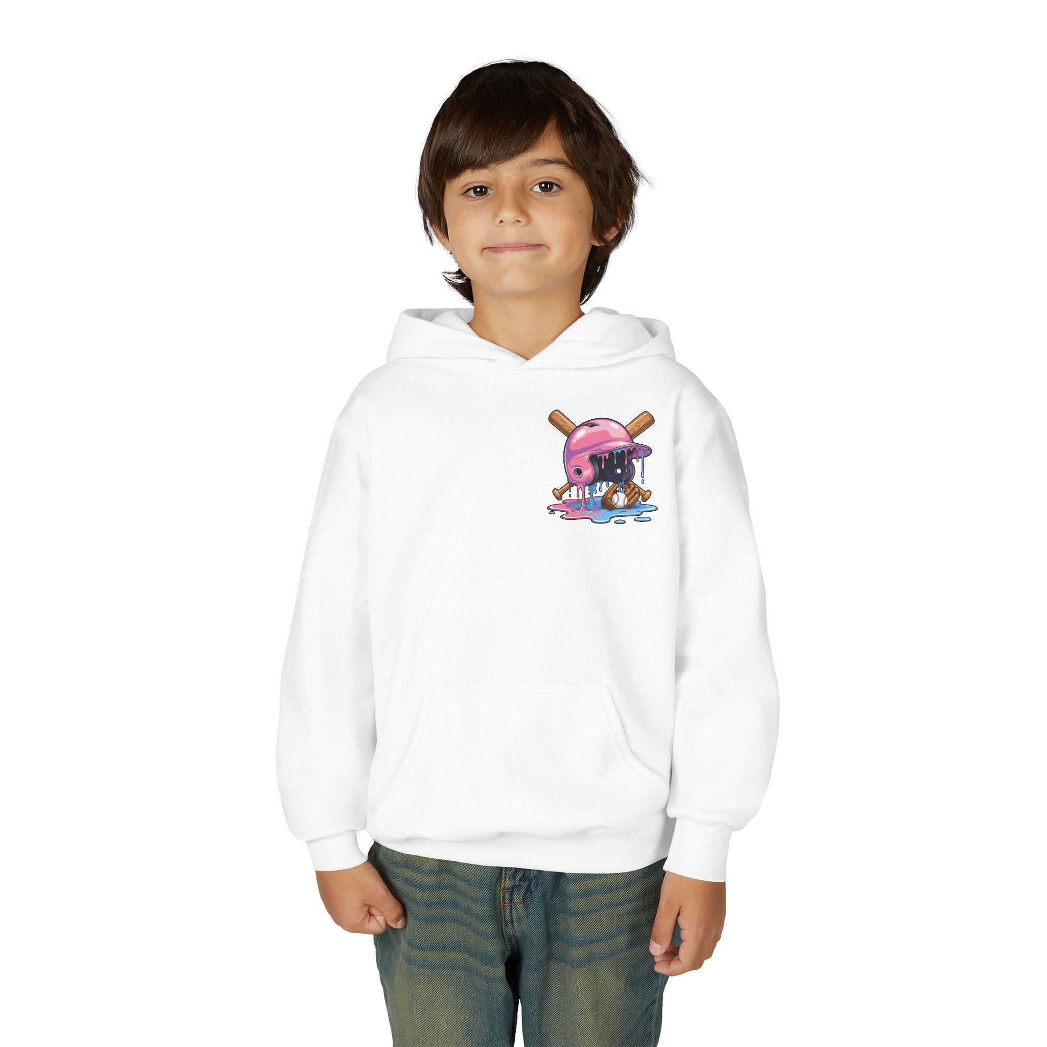 Respect the Drip Baseball Hoodie | Dripping Baseball Helmet Design