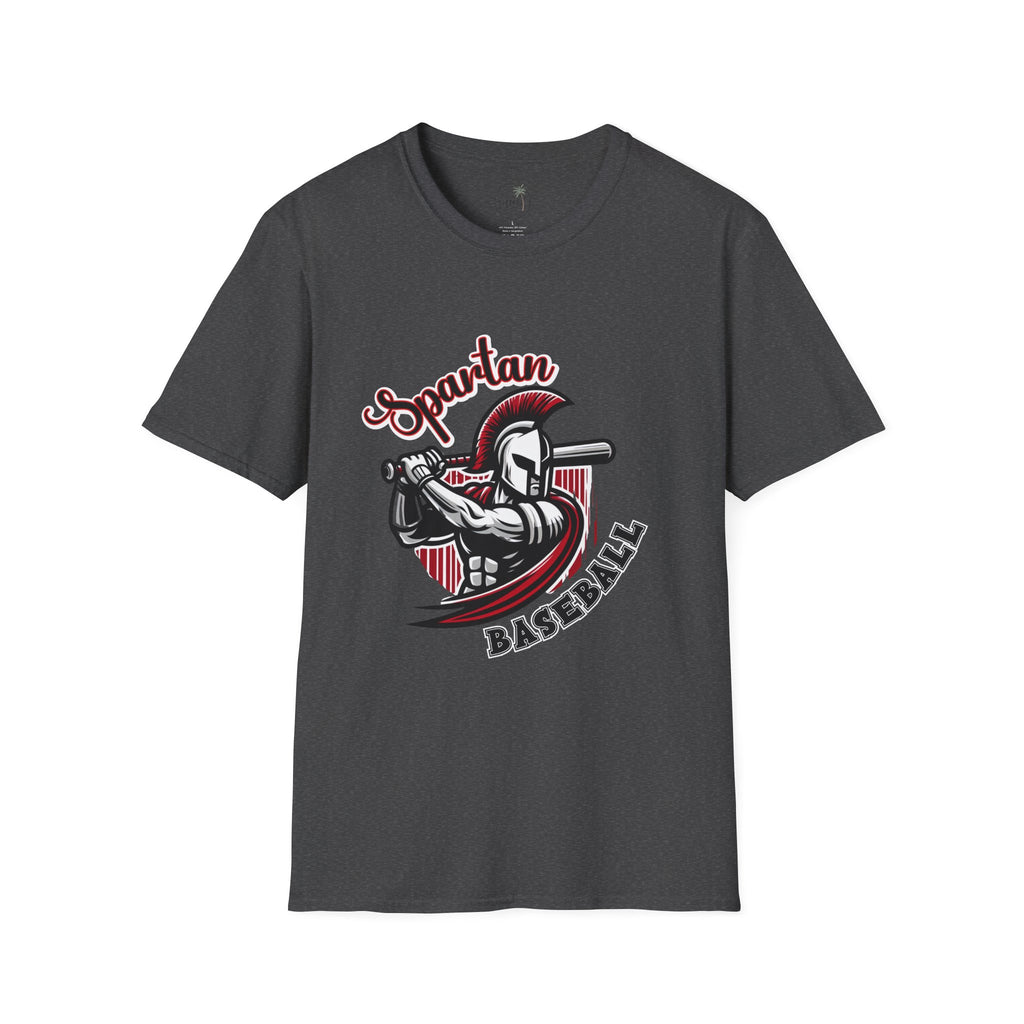 Spartan Baseball T-Shirt | Spartan Helmet Batter Sports Shirt