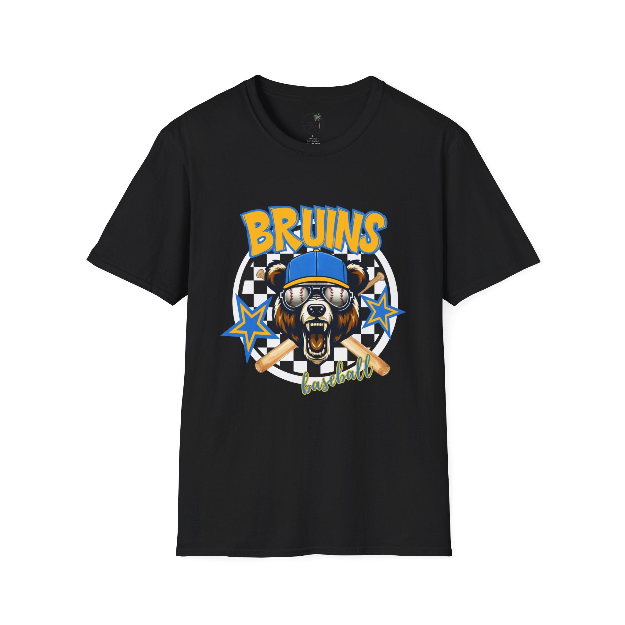 Bruins Bear Baseball T-Shirt | Vintage Mascot, Baseball Bats