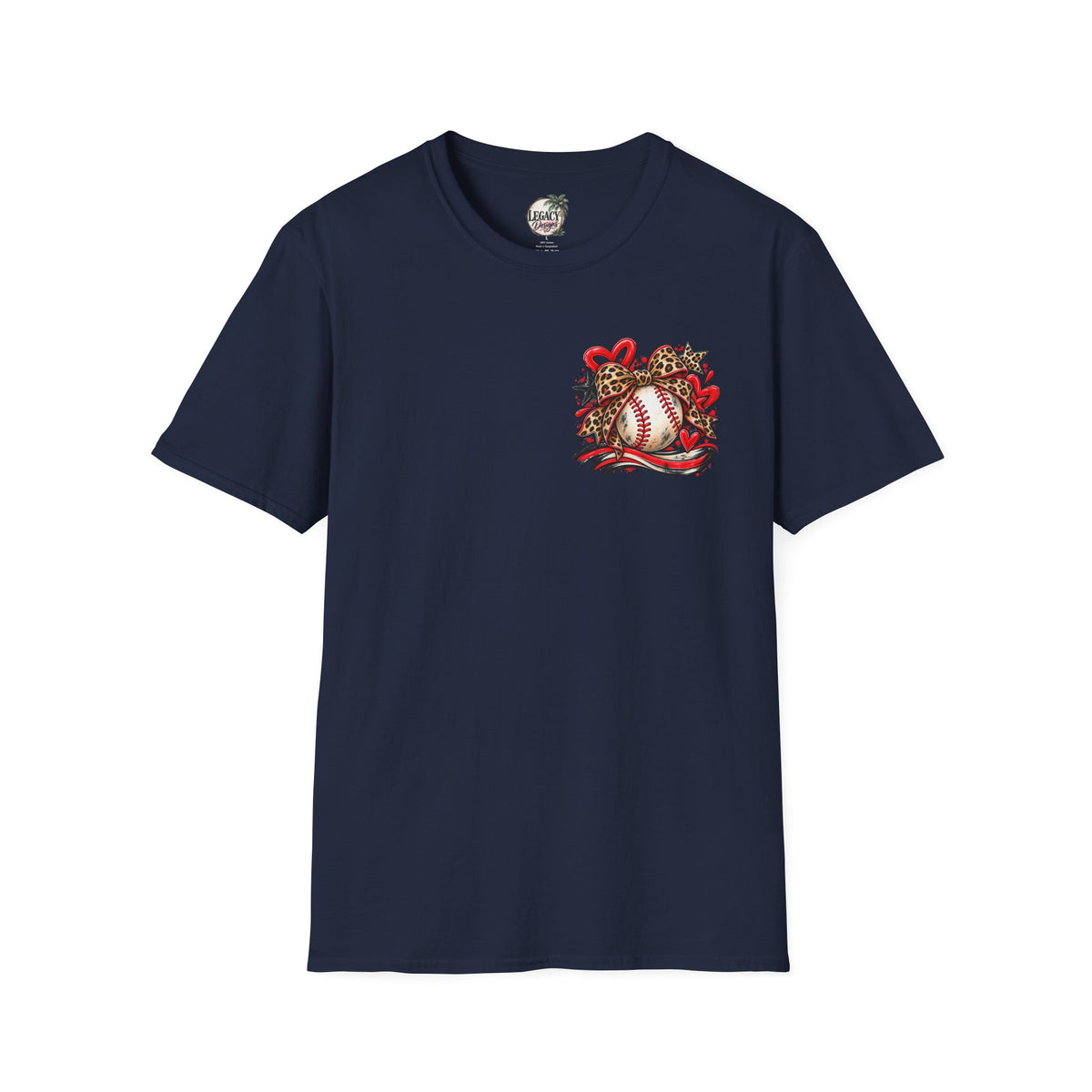 Baseball Mom T-Shirt | Heartfelt Script, Vintage Baseball Graphic