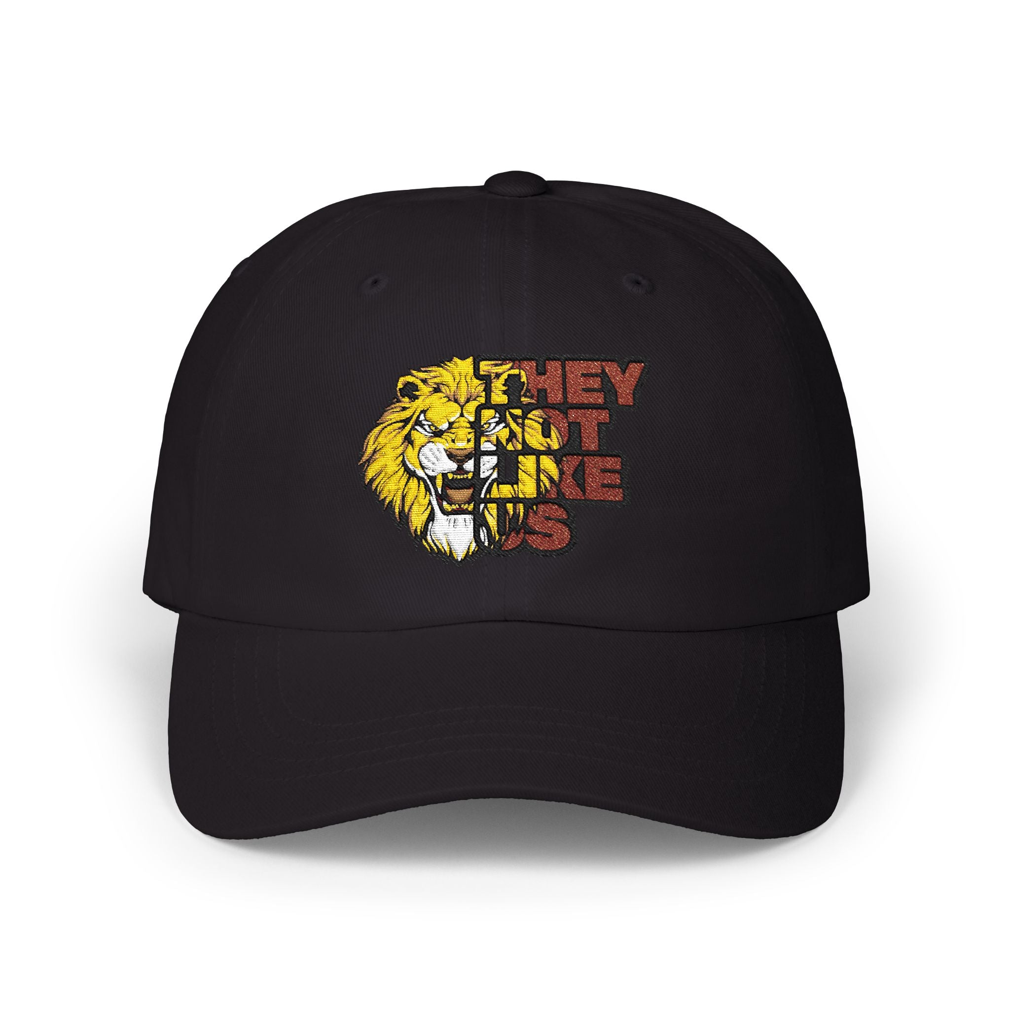 Lion Pride Embroidered Classic Dad CapBold Streetwear Baseball Cap