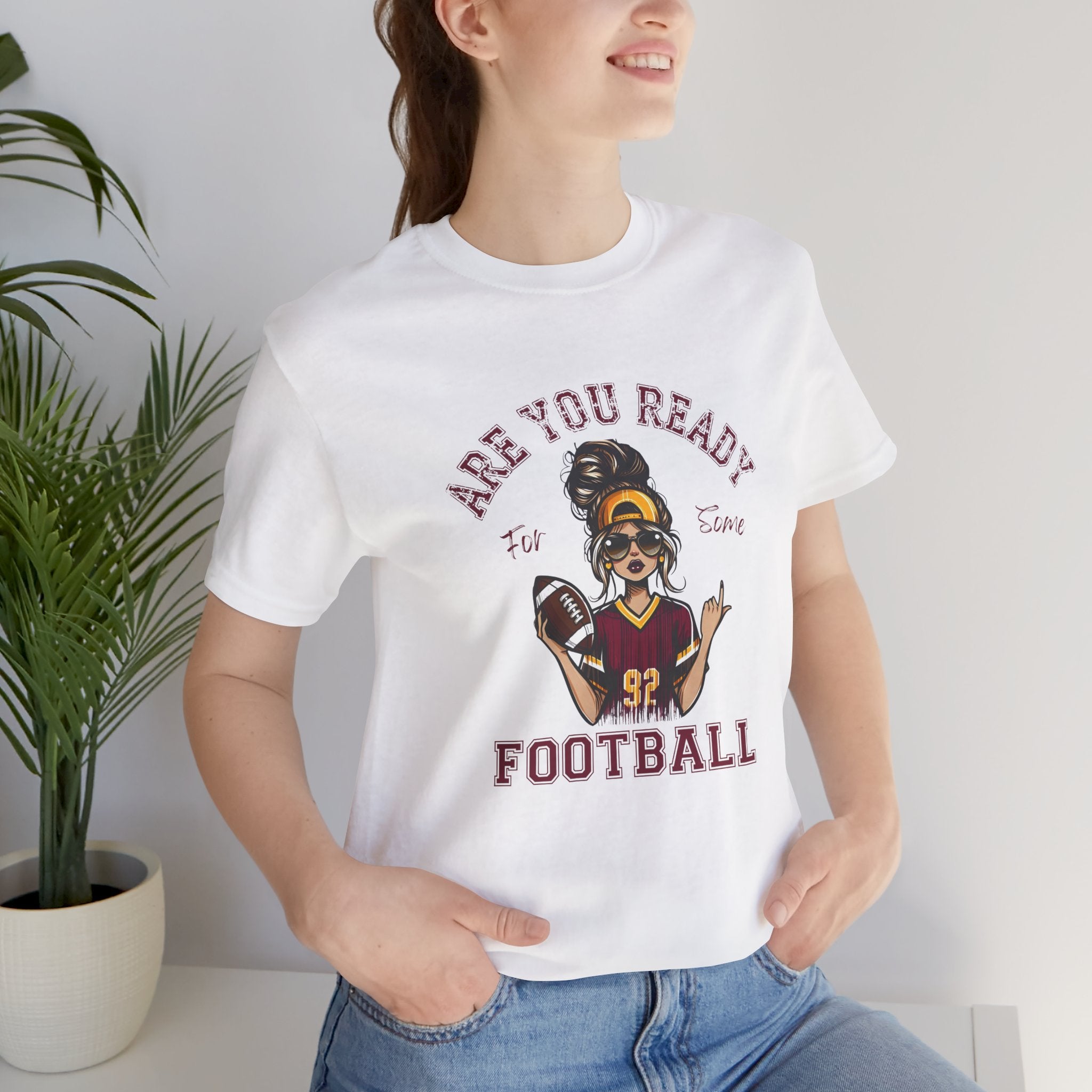Football Vibes - Are You Ready for Football, Game Day Shirt, Sports Fan Apparel, Football Season Gear, Gift for Sports Lovers