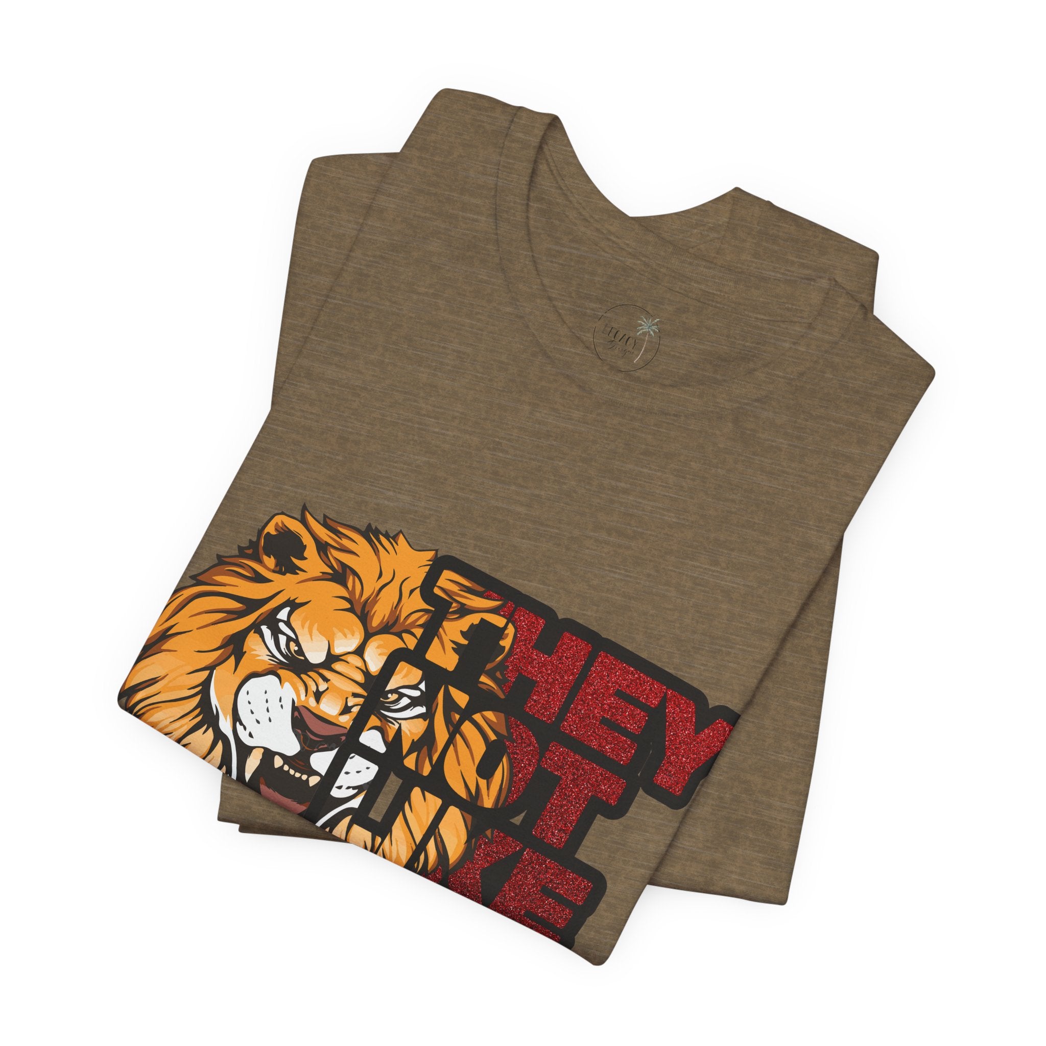 Lion They Not Like Us T-Shirt | Bold Graphic Tee | Sports Fan Pride Shirt | Liberty Lions Tee | Game Day Outfit