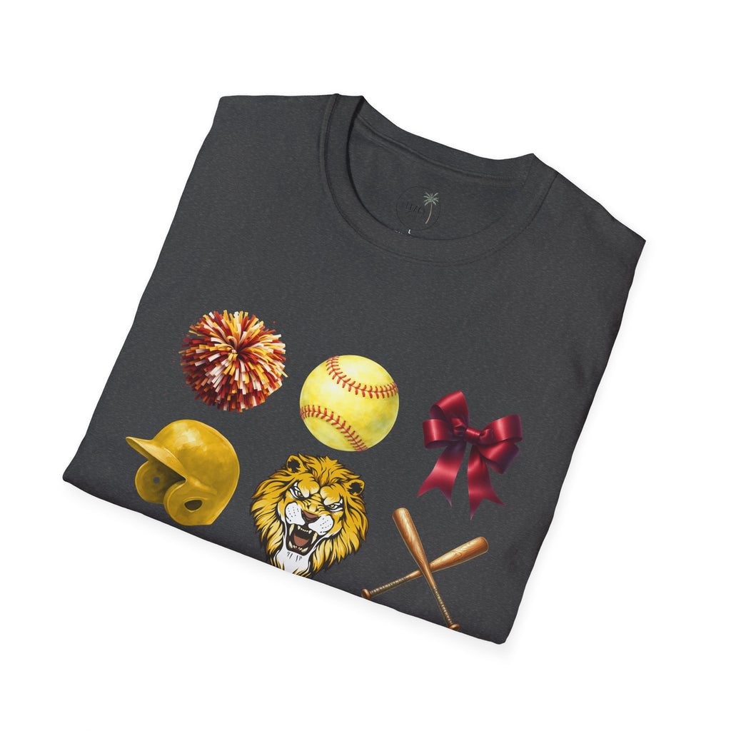 Liberty Lions Softball Team T-Shirt — Liberty Lions Graphic Tee