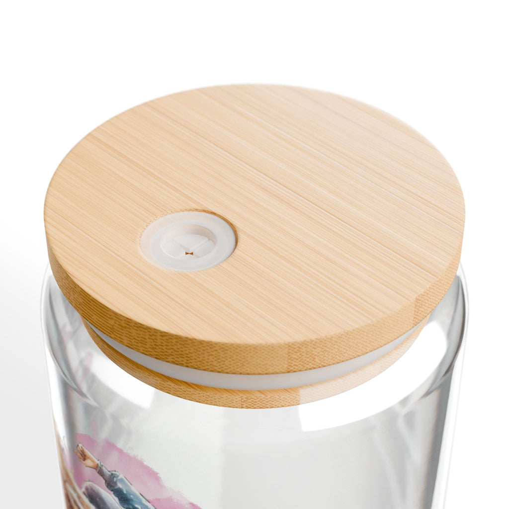 Dancer sipper Glass- 16oz Eco Friendly, Makes a great gift for the Dancer in your life!