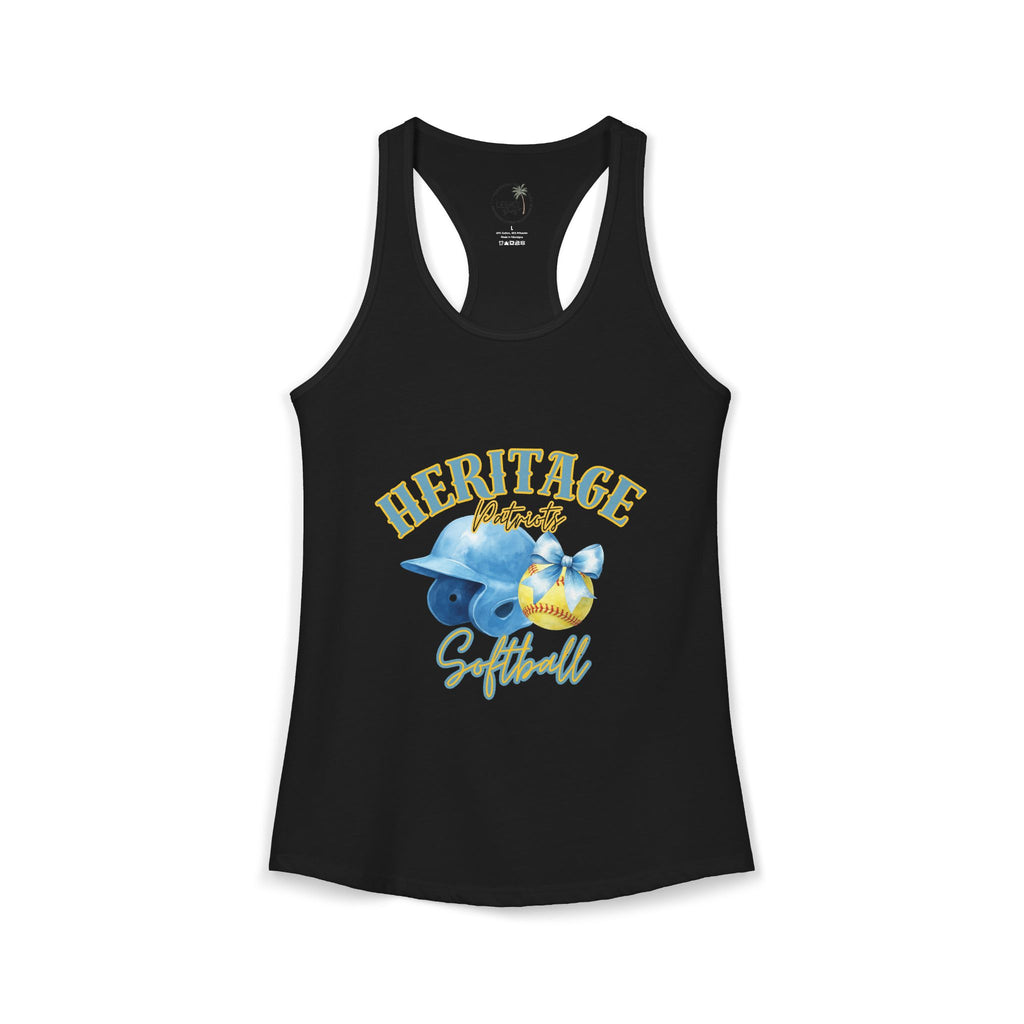 Heritage Patriots Softball Tank Women's Ideal Racerback Tank
