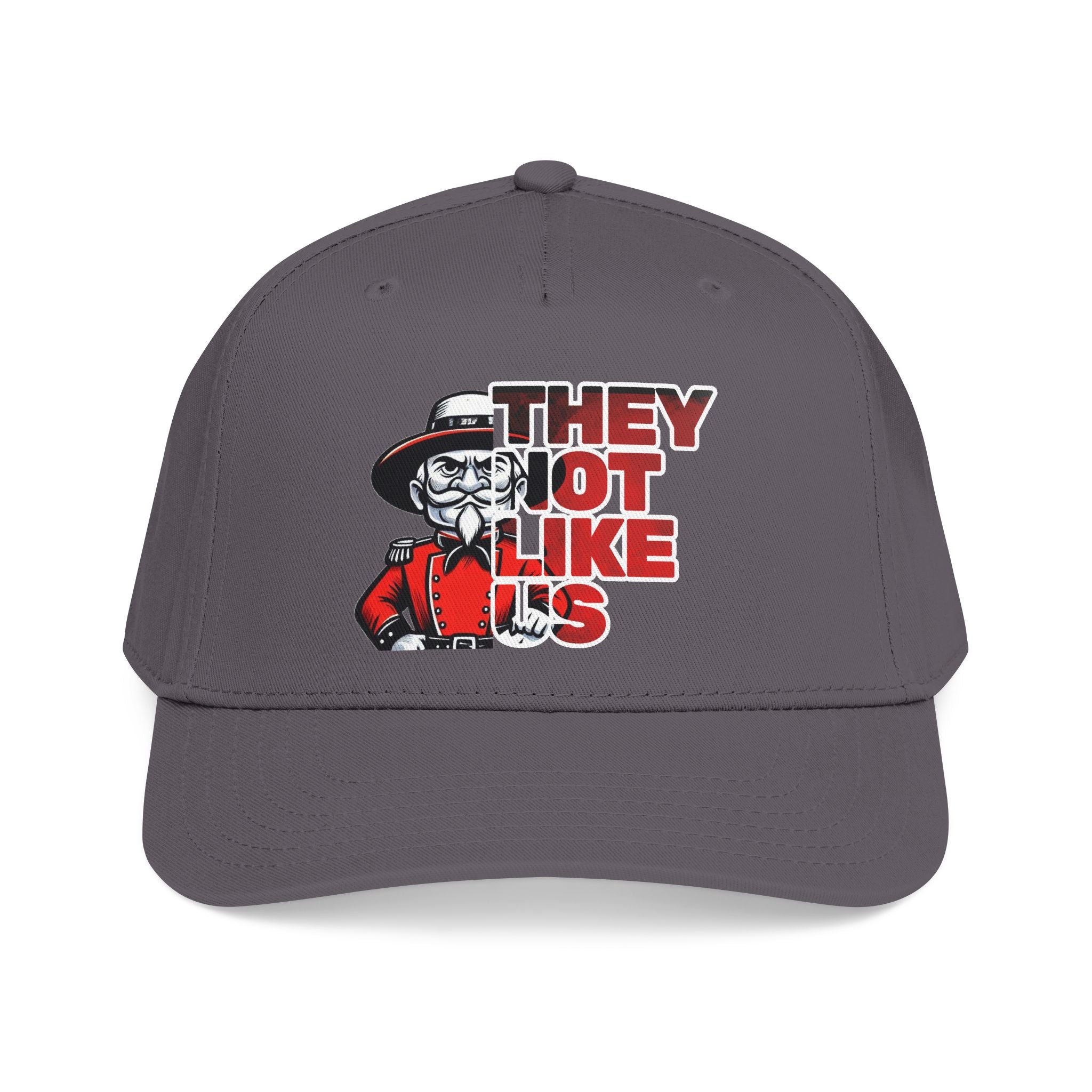 Rebel-They Not Like Us -Hat Bold Graphic Cap, Unisex Rebel Baseball Hat,  Low Profile Baseball Cap, Sports, Gift for Him/Her