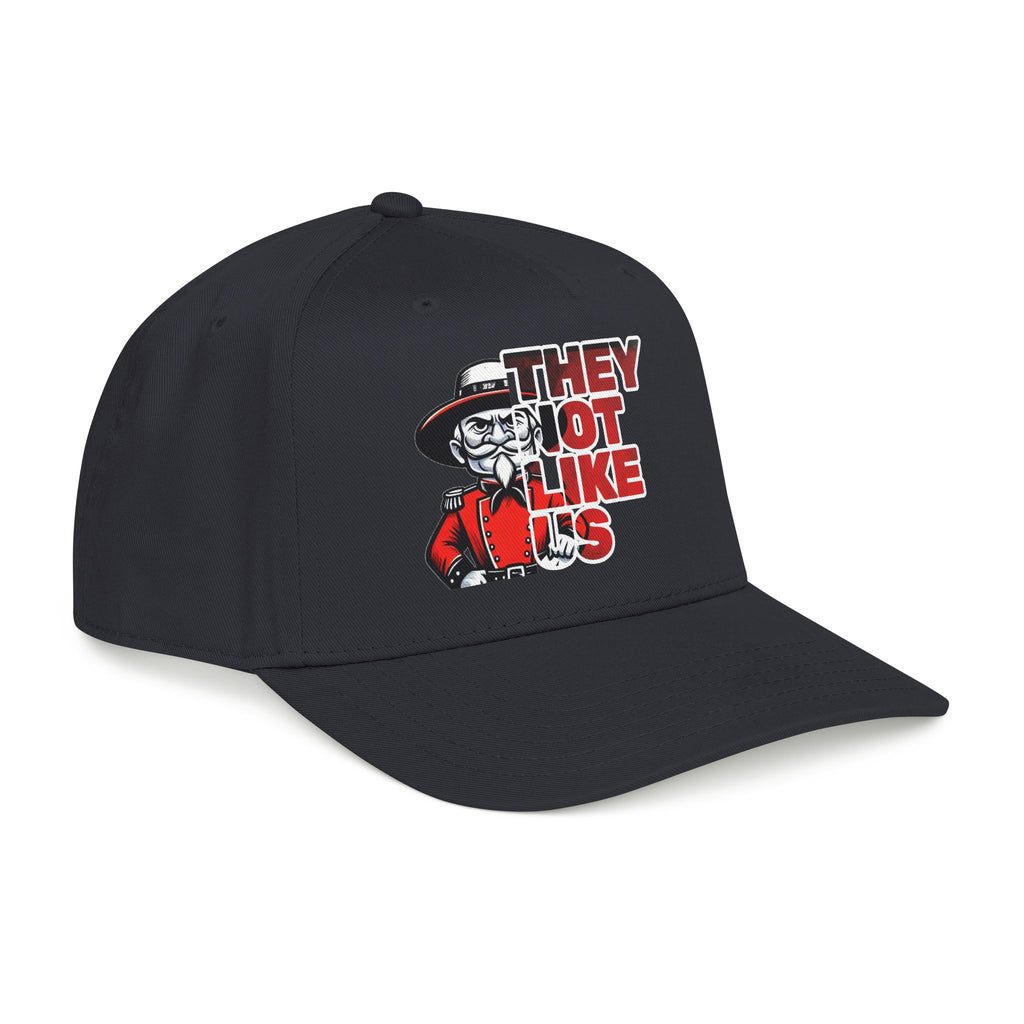 Rebel-They Not Like Us -Hat Bold Graphic Cap, Unisex Rebel Baseball Hat,  Low Profile Baseball Cap, Sports, Gift for Him/Her