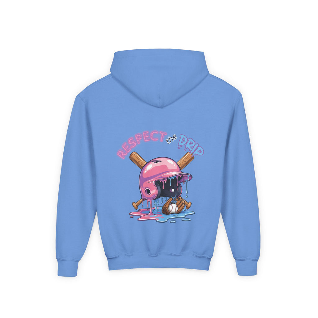 Respect the Drip Baseball Hoodie | Dripping Baseball Helmet Design