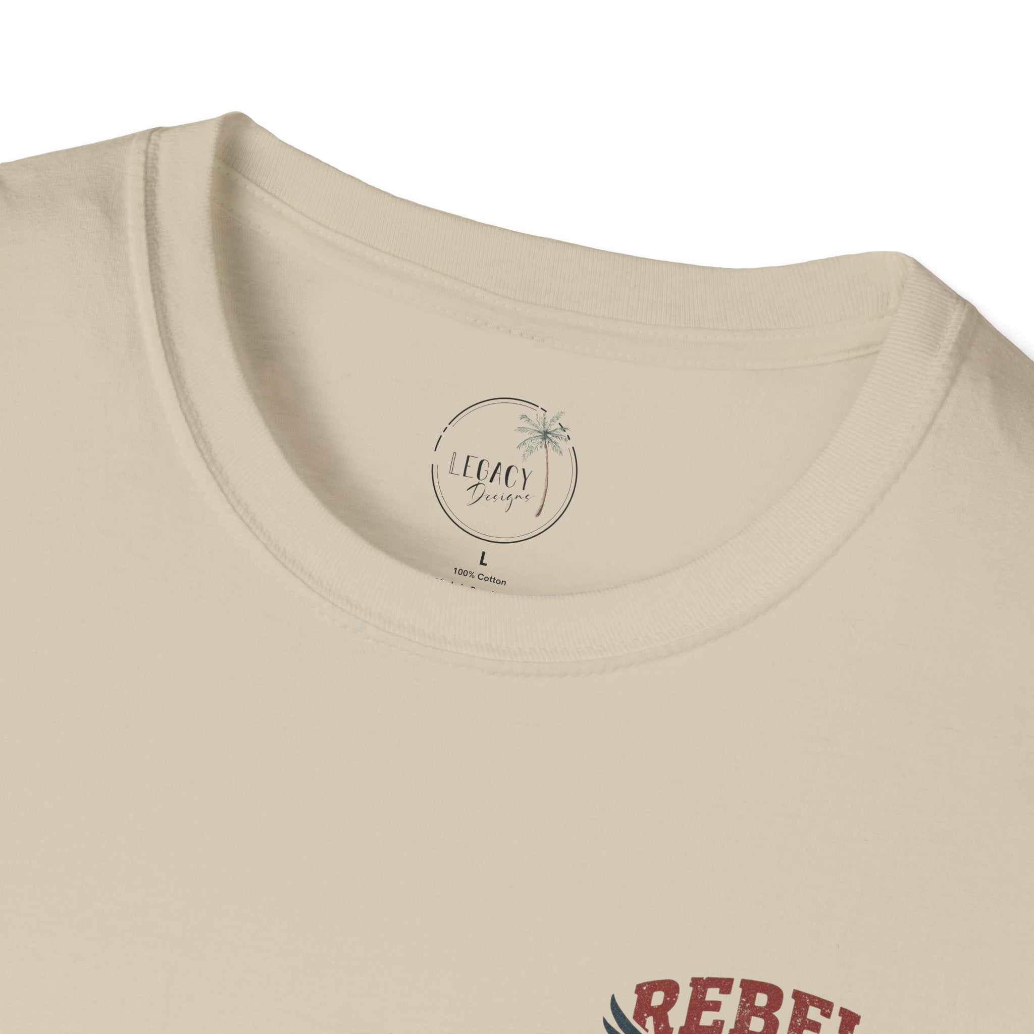 Rebels Eagle Baseball T-Shirt | Vintage Sports Team Shirt