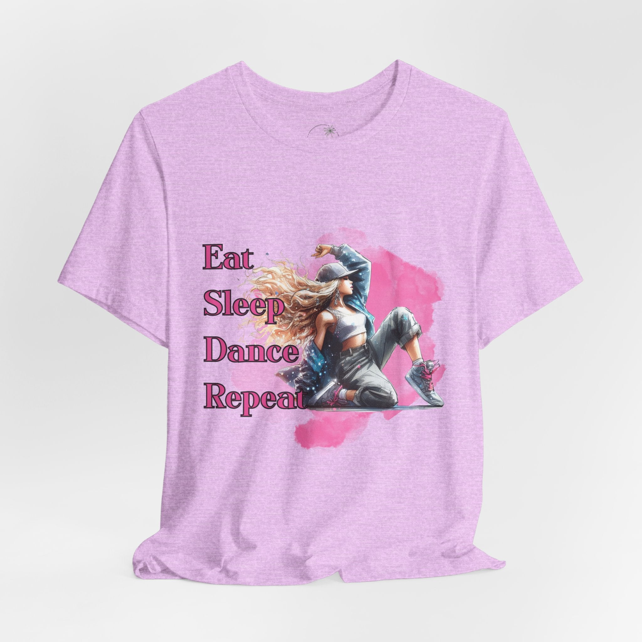 Eat Sleep Dance Repeat-Dance Lover's Unisex Tee, Gift for Dancers, Casual Dancewear, Festival Top, Unique Graphic Tee