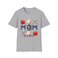 Spartan Baseball Helmet and Gear T-Shirt | Baseball bats, balls, catcher mask, bows
