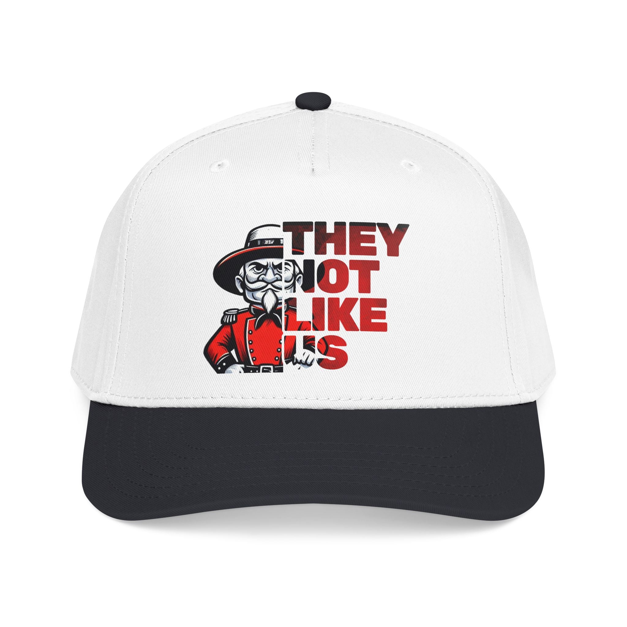 Rebel-They Not Like Us -Hat Bold Graphic Cap, Unisex Rebel Baseball Hat,  Low Profile Baseball Cap, Sports, Gift for Him/Her