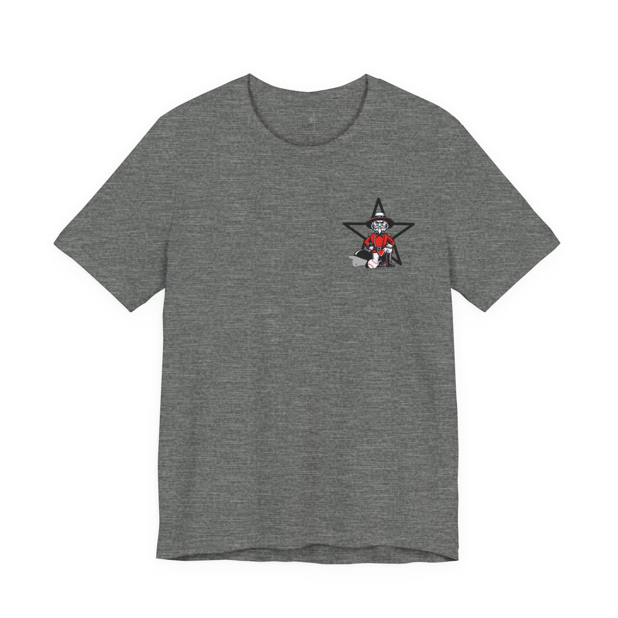 Rebel Baseball Tee, Unisex Short Sleeve Shirt, Graphic T-Shirt, Sporty Apparel, Casual Wear, Gift for Fans