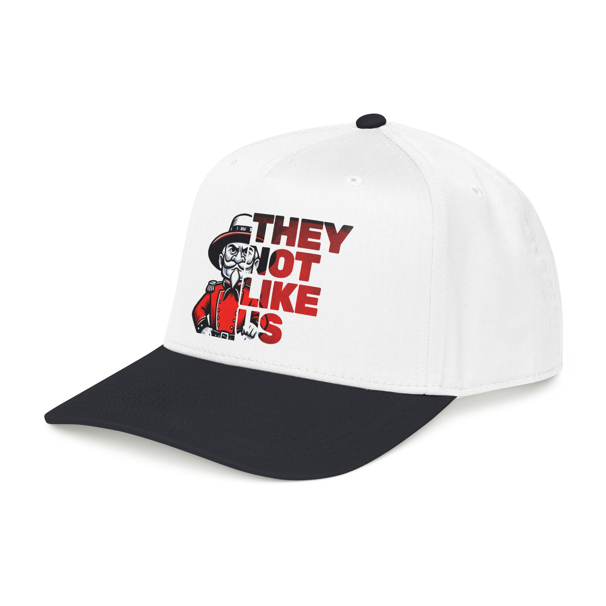 Rebel-They Not Like Us -Hat Bold Graphic Cap, Unisex Rebel Baseball Hat,  Low Profile Baseball Cap, Sports, Gift for Him/Her