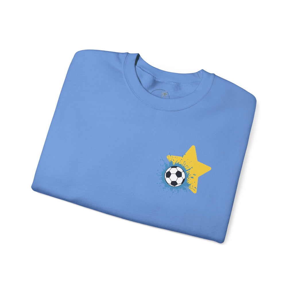 Heritage Patriots Soccer Player Graphic Sweatshirt | My Favorite Player Calls Me Mom, Custom Name Option