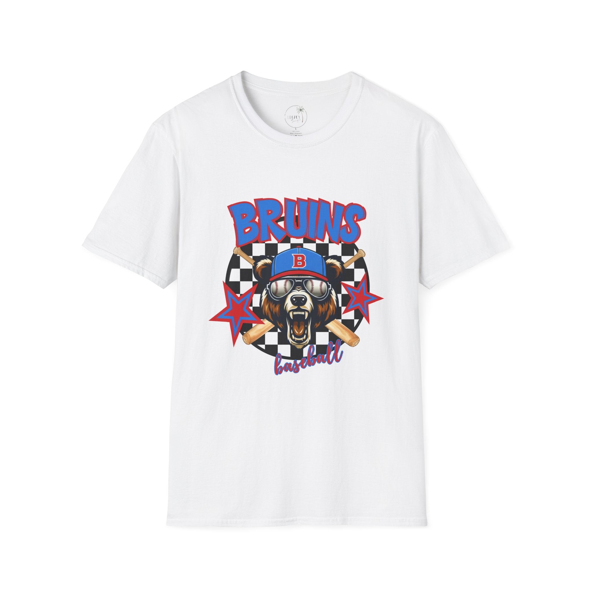 Bruins Baseball Graphic T-Shirt | Racing Flag, Baseball Bats