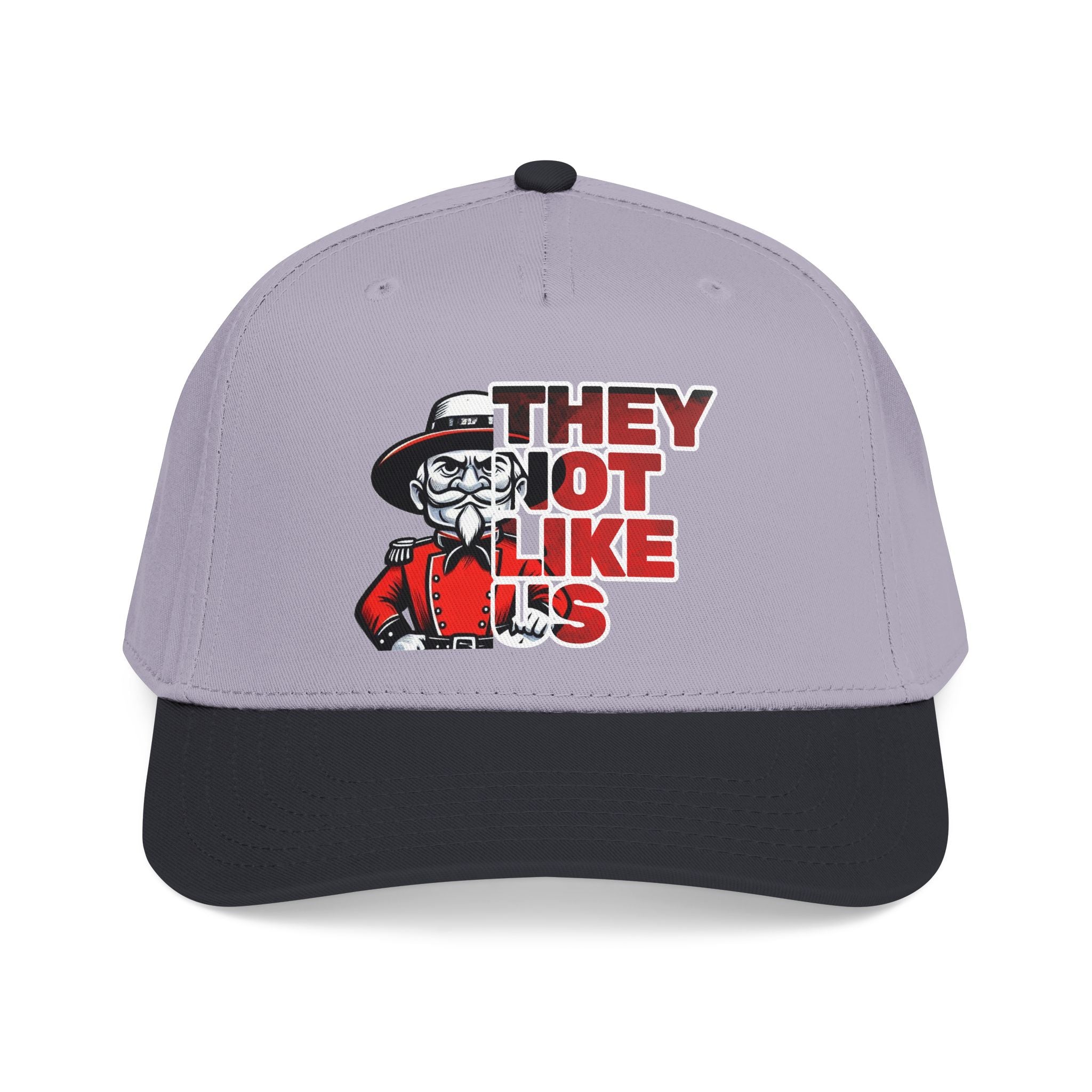 Rebel-They Not Like Us -Hat Bold Graphic Cap, Unisex Rebel Baseball Hat,  Low Profile Baseball Cap, Sports, Gift for Him/Her